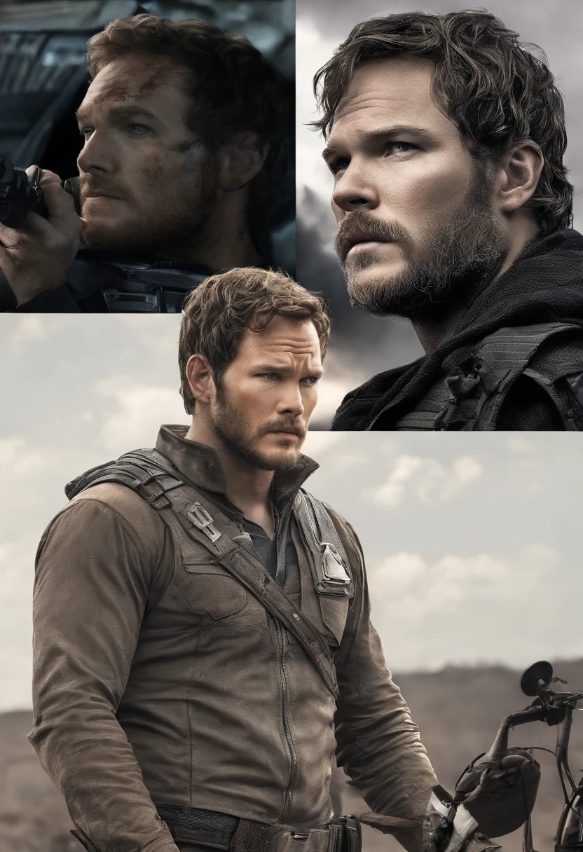 Chris pratt pelado. sexo. músculoso,corpo peitoral definido