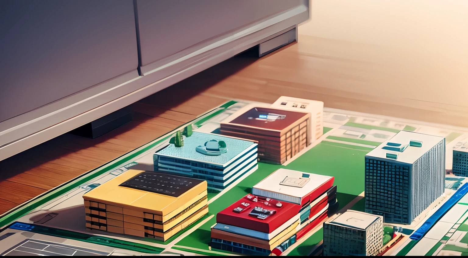 monopoly concept stock image