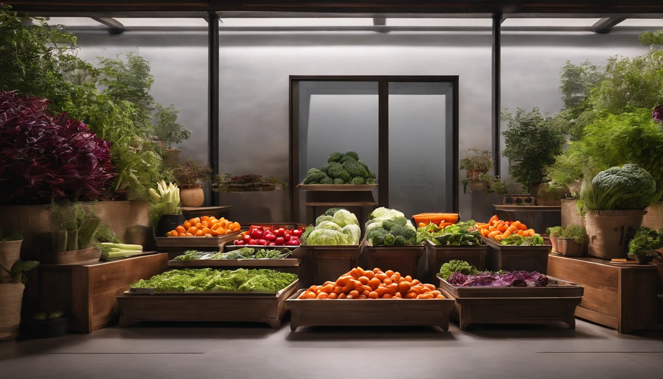 productphoto、Background white、Multiple vegetable planters、takeout、