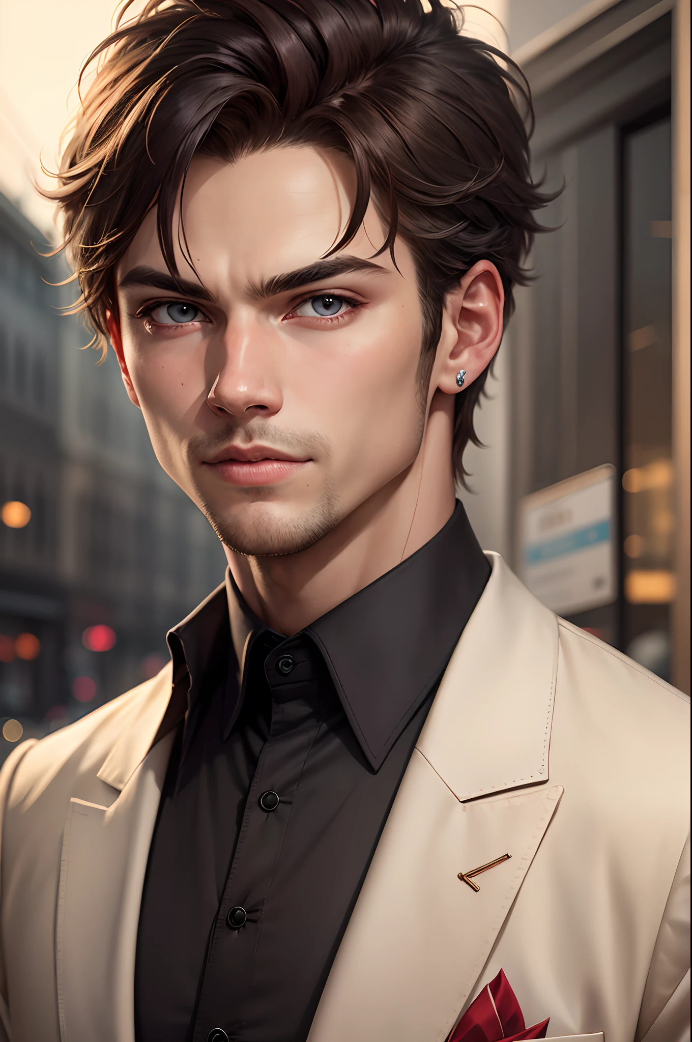 Handsom boy attitude 8k realistic ultra