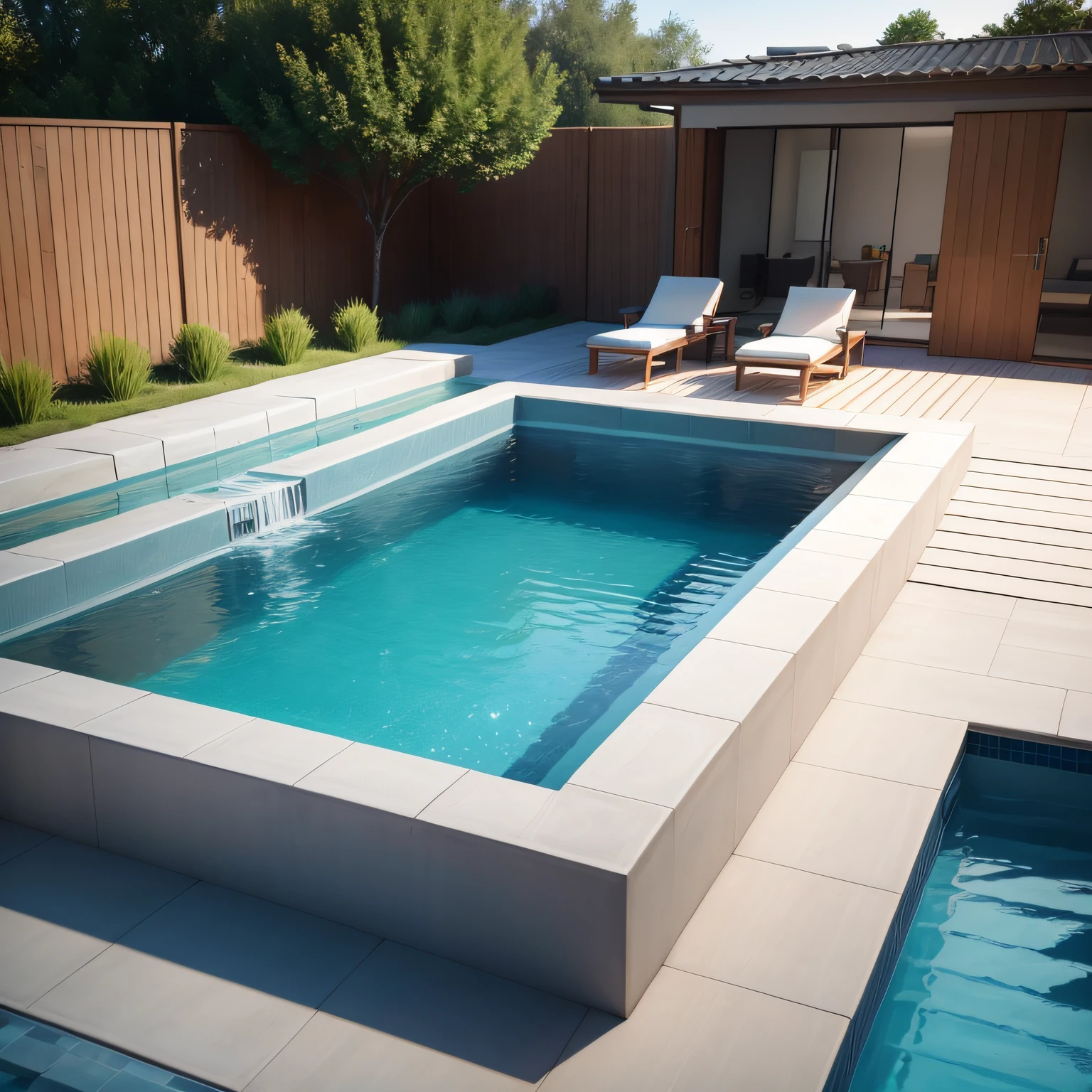 modern rectangle pool with transform your modern rectangular pool