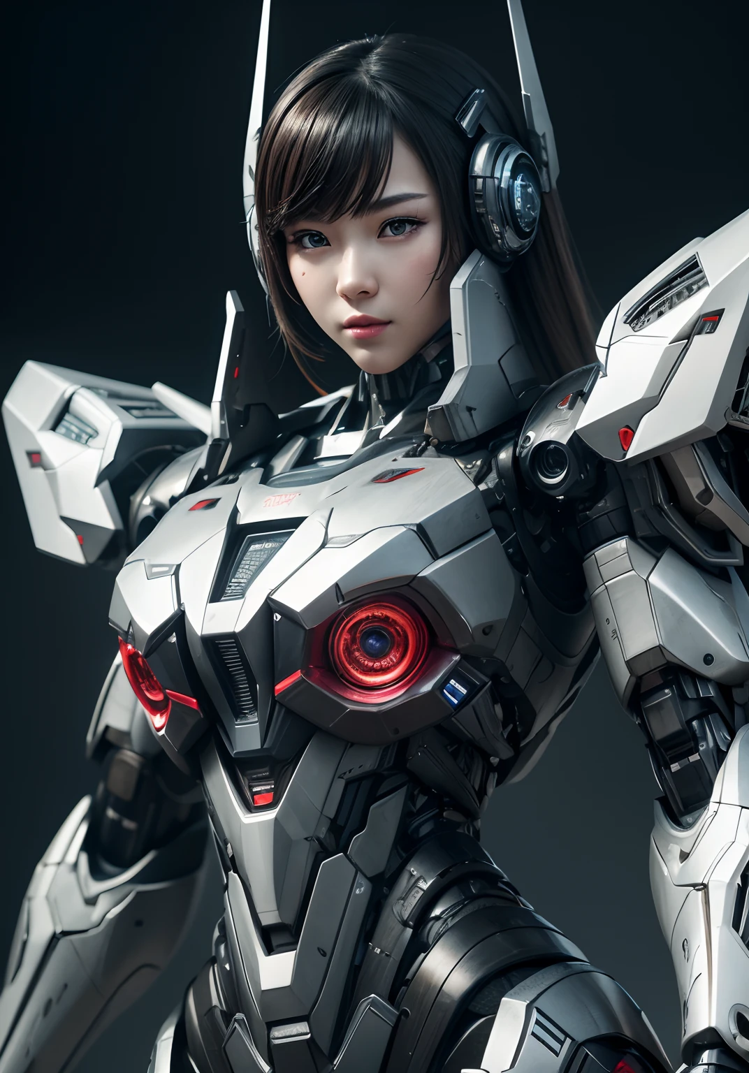 Textured skin, Super Detail, high details, High quality, Best Quality, hight resolution, 1080p, hard disk, Beautiful,(Missile launch),(War Machine),beautiful cyborg woman,Mecha Cyborg Girl,Battle Mode,Girl with a Mecha Body
