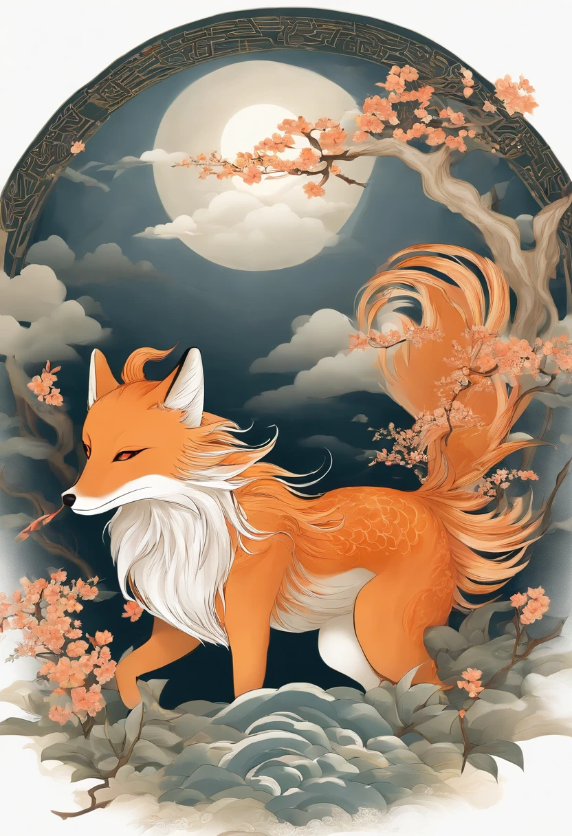 Sign at bottom left, masutepiece, a dolphin, of the highest quality,The Nine-Tailed Fox、It is a type of fox that appears in Japan legends and myths。The Nine-Tailed Fox、Typically、Has nine tails、It is said to have a very long life and very high intelligence.。
The Nine-Tailed Fox、Can transform into human form、Sometimes we live in the human world。They may often take the form of a beautiful woman、Depicted as an attractive presence。
The Nine-Tailed Fox、Has supernatural powers.、Can use magic and sorcery。They often have interactions with humans.、Fulfilling human wishes、Sometimes worshipped as a sacred being。
On the other hand、The Nine-Tailed Fox is often considered harmful to humans。They are also said to be able to eat human souls.、I sometimes tempt men, especially。
The legend of the nine-tailed fox is、It has been rooted in the culture of Japan since ancient times.、Degree in literature and works of art々Appears。pure、The Nine-Tailed Fox may appear as a similar entity in other East Asian cultures.。