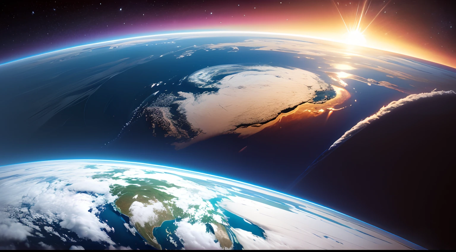 Earth seen from space