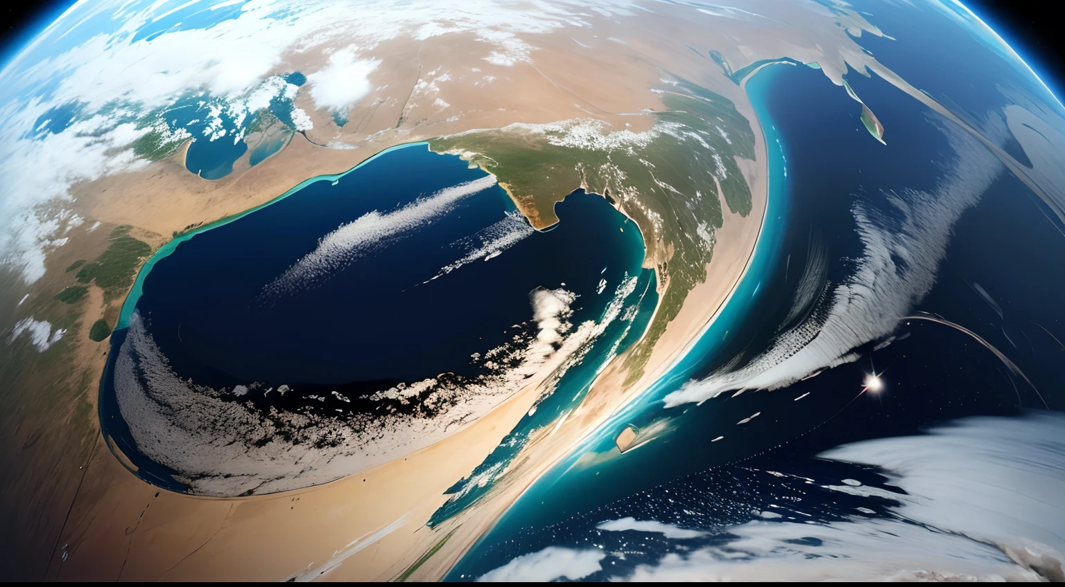 Earth seen from space