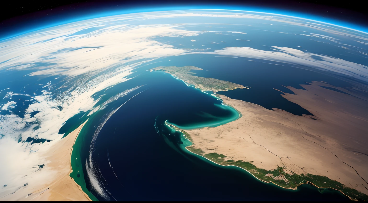 Earth seen from space