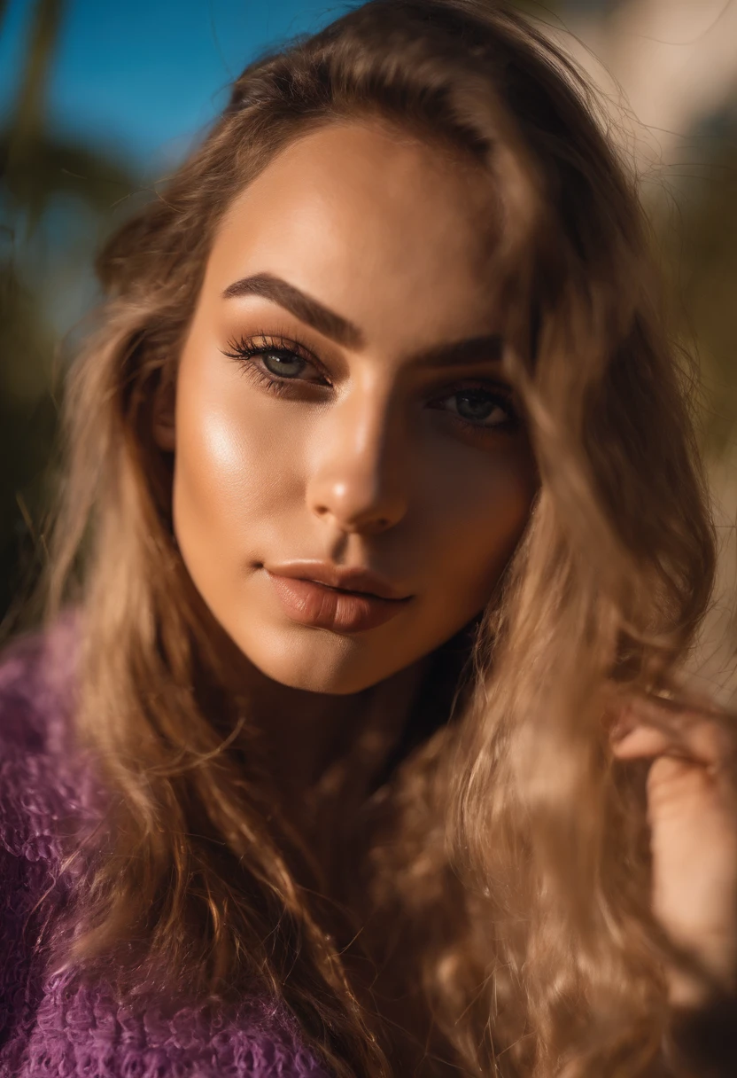 Arafed woman with matching tank top and panties, fille sexy aux yeux bruns, Portrait Sophie Mudd, cheveux blonds et grands yeux, au club, selfie of a young woman, Les yeux dans la chambre, Violet Myers, ohne Maquillage, maquillage naturel, Look directly into the camera, Visage avec Artgram, dezentes Maquillage, Superbe photo du corps entier, dans la chambre, Fission