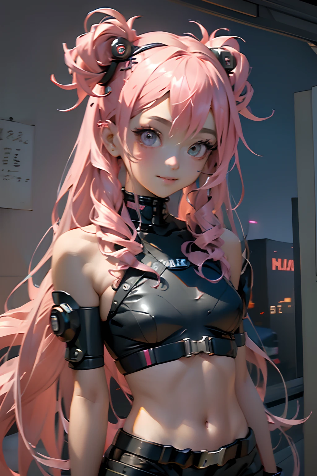 Zero two long pink hair big breasts well attractive sexual uniform best quality and best effects best shadows best lighting 8k