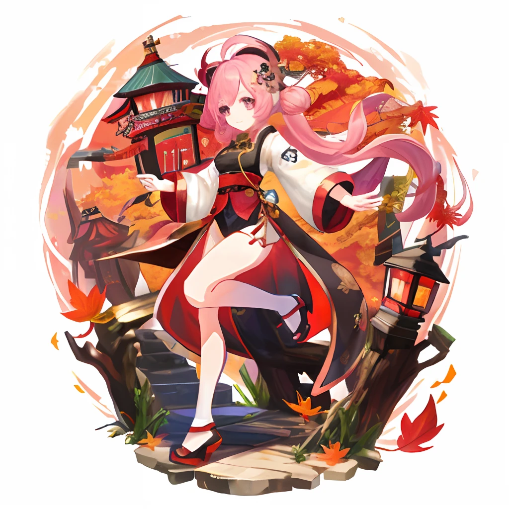 In a futuristic scene, Mechanically Enhanced Japanese Geisha、The elegance of elaborate gardens. She has beautiful delicate eyes and lips that complement her face. Geisha wear traditional kimonos with intricate patterns and designs.。. Around her are bright cherry blossoms and a quiet carp pond. The scenes are drawn using a combination of illustration and photorealism, Extremely detailed and sharp brushwork, Bright colors. Lighting that accentuates the elegance of geisha, Gives porcelain skin a soft glow. The artwork is of the highest quality, 4K or 8K resolution, Exquisite details of geisha costumes on display, cherry blossoms, Shining carp scales. The overall color scheme is、、Traditional Japanese color combinations, crimson, hang on., Black, Subtle gold accents, With a futuristic twist. Combining ancient traditions with modern technology、、Create captivating and visually striking masterpieces.Shoulders are exposed, 胸がappear、You can see the valley、appear、Exposed shoulders、Chest exposed、(Shoulders are exposed), 胸がappear、You can see the valley、appear、Exposed shoulders、Chest exposed、(Off-the-shoulder style)、Random sexy poses
