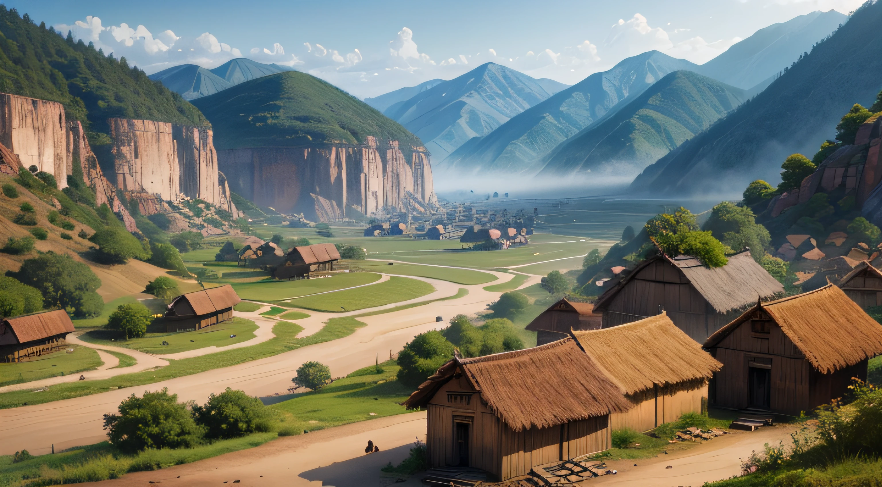 an Indian Village