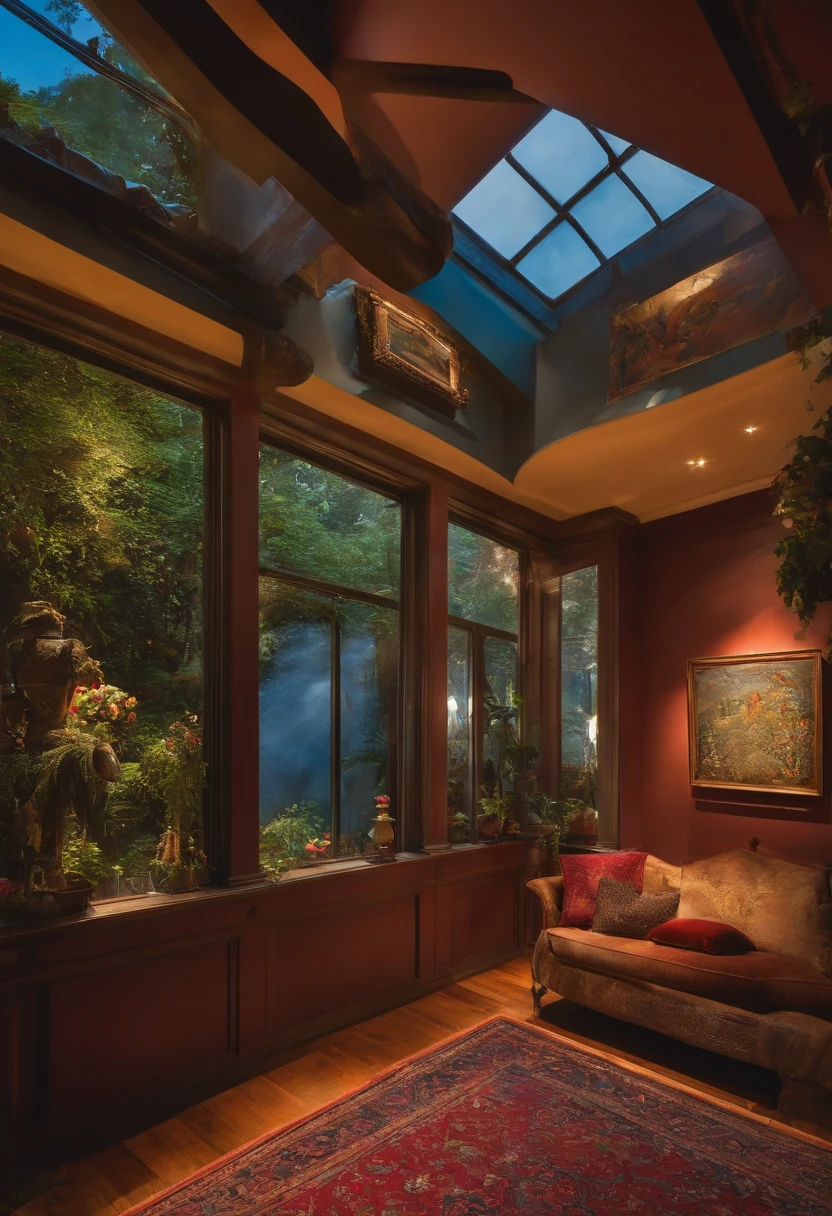 A house that has a connection with art