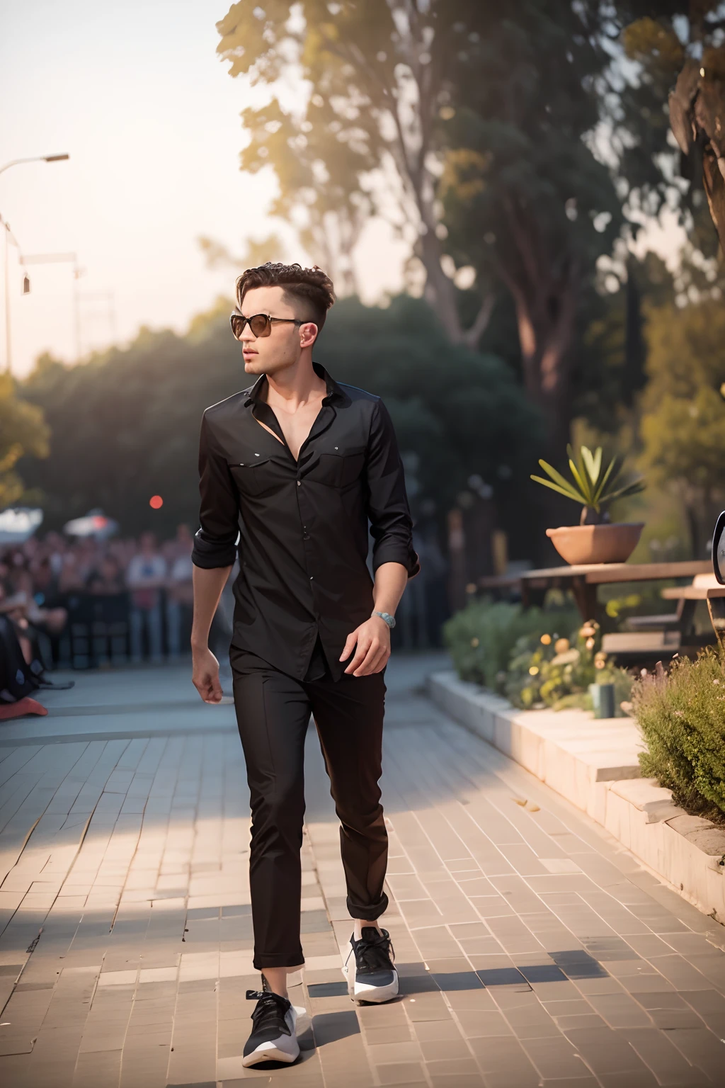 Outdoor stage