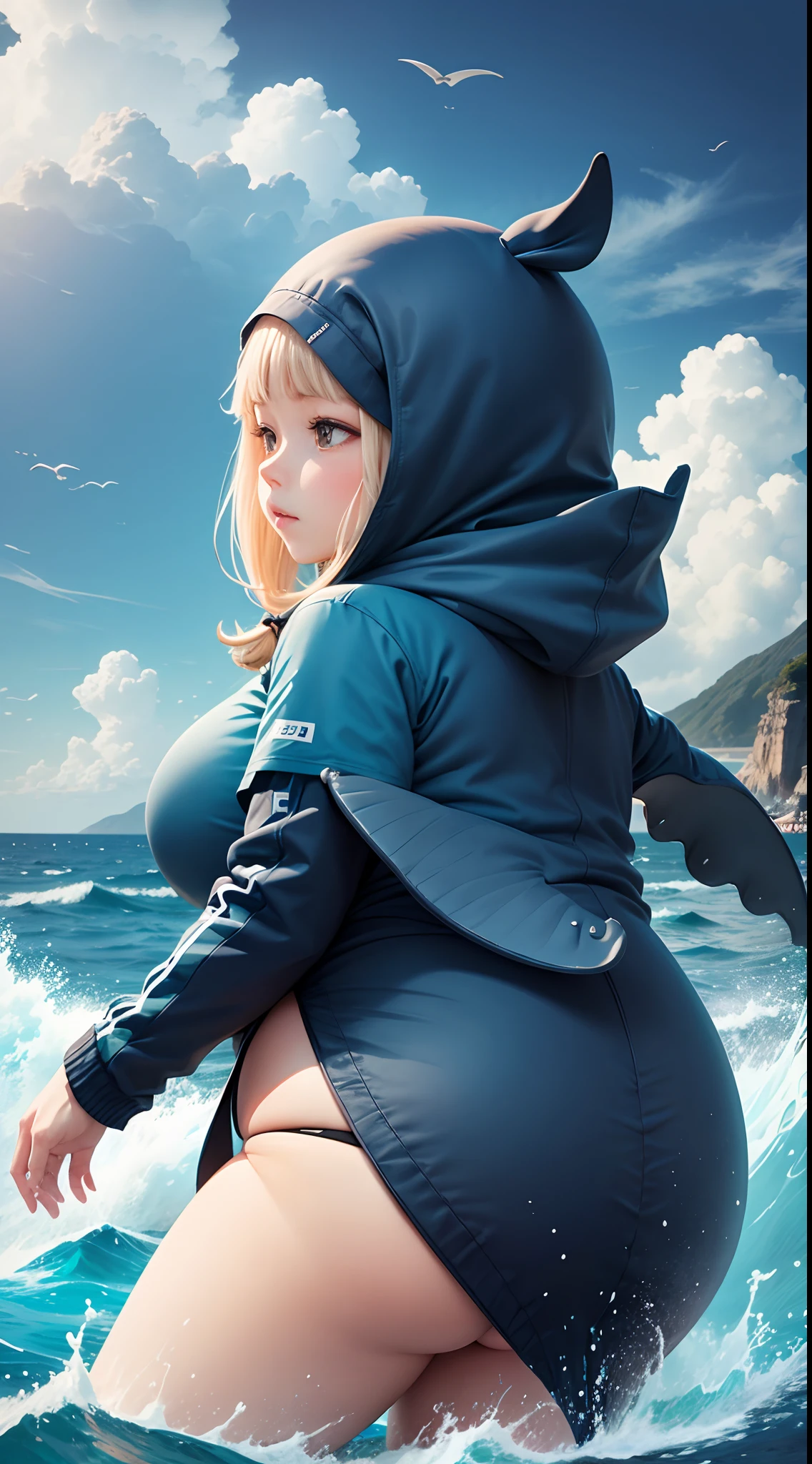 Whale sea