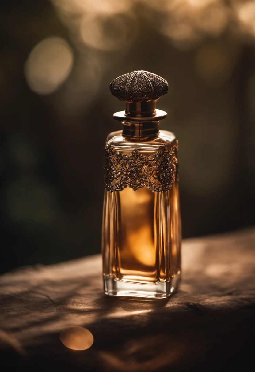 Boho perfume bottle