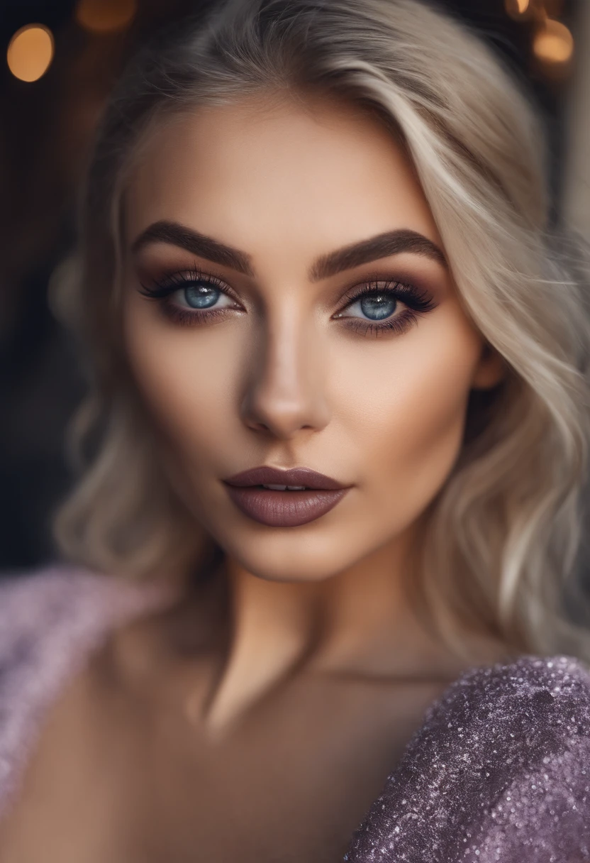 Femme blonde avec une robe courte noir, fille sexy aux yeux bleus, Portrait Sophie Mudd, Portrait de Corinna Kopf, cheveux blonds et grands yeux, selfie of a young woman, Eyes on a street in Paris, Violet Myers, ohne Maquillage, maquillage naturel, Look directly into the camera, Visage avec Artgram, dezentes Maquillage, Superbe photo du corps entier, in the street in Paris, Fission