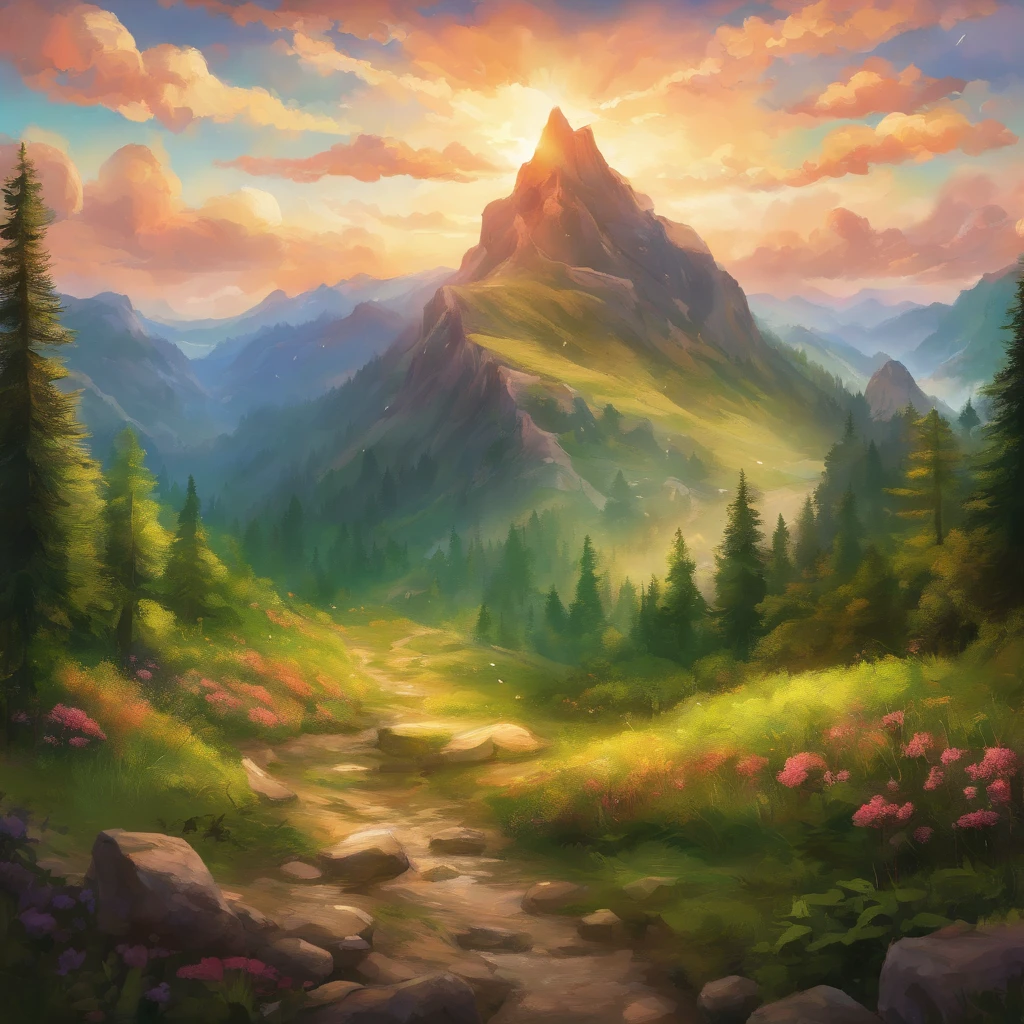 Magnificent view，Forest mountain landscape photography，Nature.