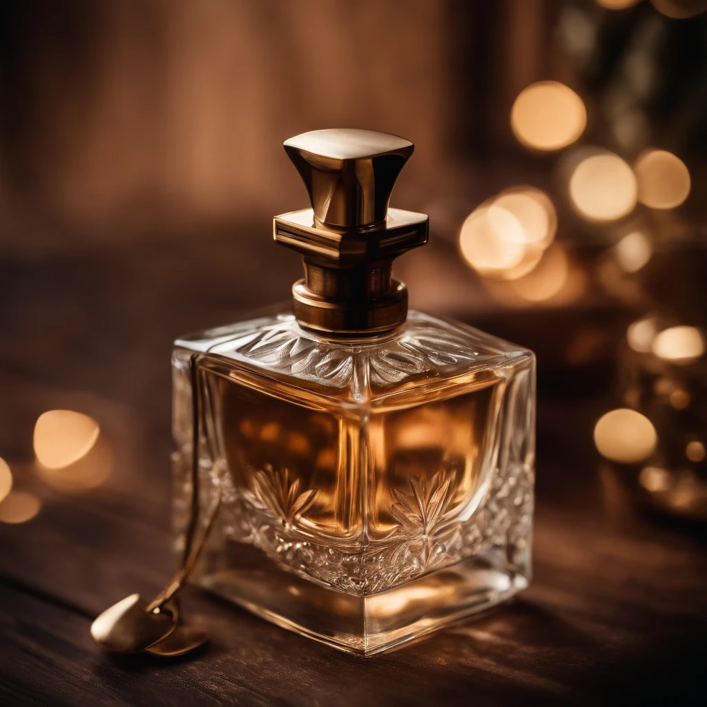 Boho perfume bottle