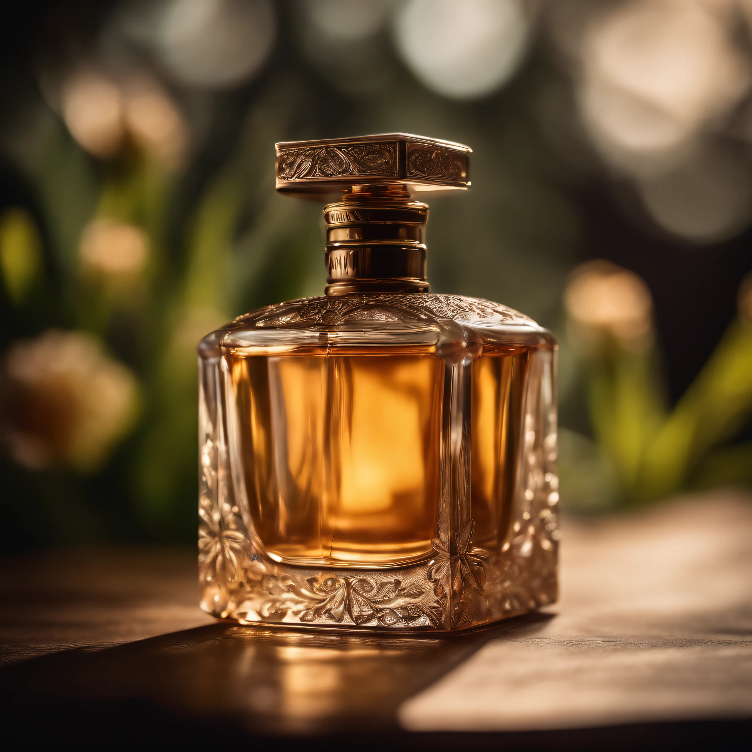 Boho perfume bottle