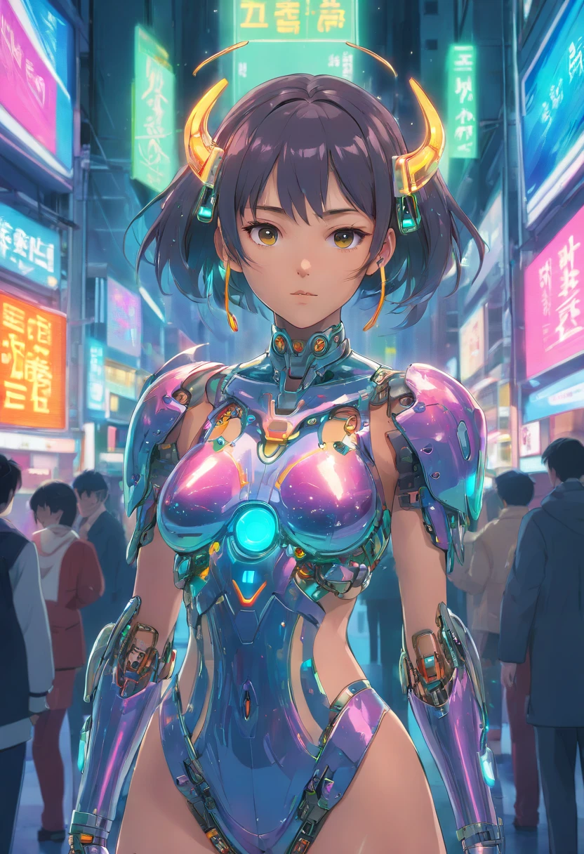 indigenous futurism, indian cybernetic cyborg goddess, cyberpunk, the style of fantastical fantasy compositions, dark prism, eye-catching metallic compositions, symmetrical arrangements, eye-catching iridescent red, blue, green,yellow,bright neon,luminous, distinctive noses, ethereal,bloody colorful, eye-catching compositions with rainbow prism,high resolution, masterpiece,composite cybernetic metallic bodysuit, indigenous cybernetic jewellery and ornaments,symmetrical design ,character concept art,Rendered in Octane,trending in artstation, cgsociety, 8khighly detailed,Junji Murakami, Mucha Klimt, Sharandula, Hiroshi Yoshida, Tom Bagshaw, Ross Tran, Artgerm,Craig Mullins,dramatic,Junji Murakami, moody lighting post-processing,cinematic lighting ,ar 2:3 –uplight