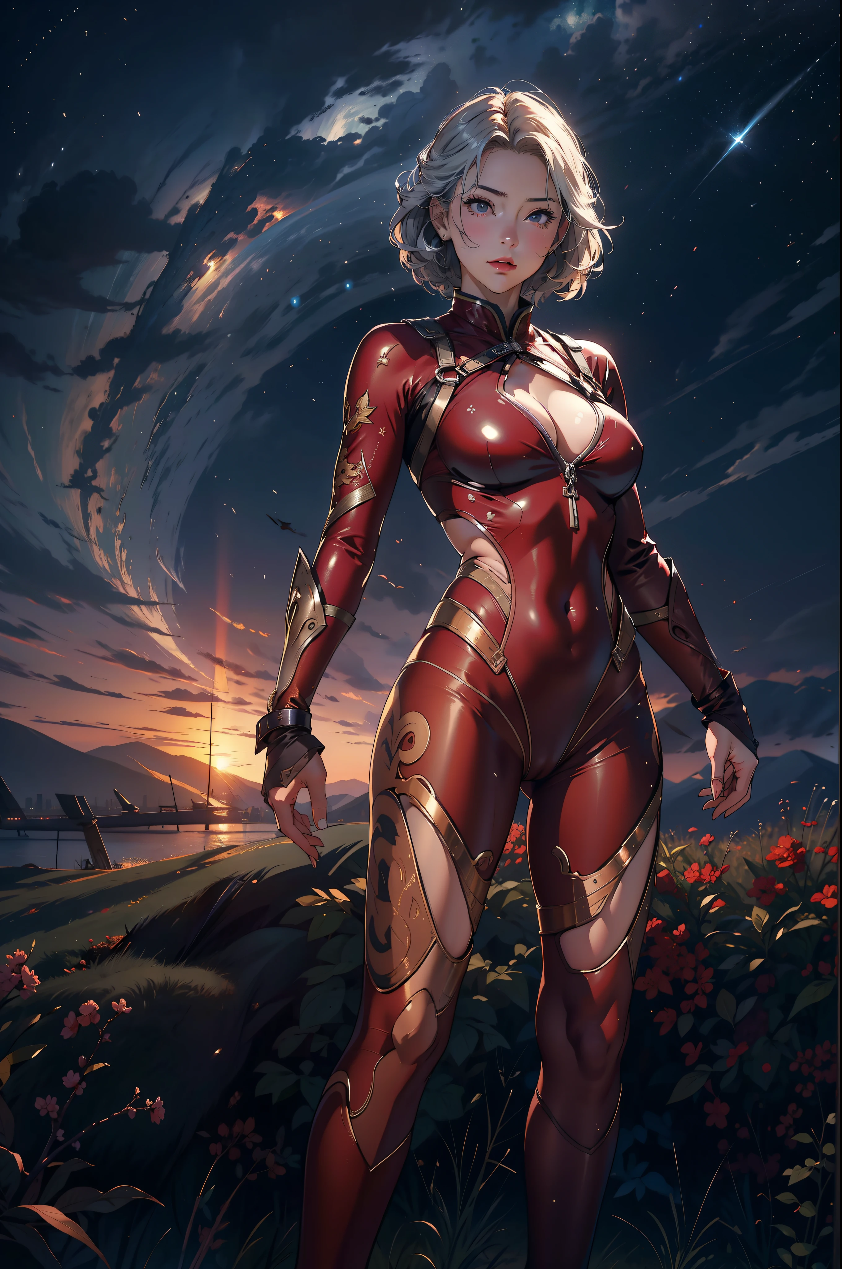 1female,41 years old,熟妇,A MILF,mature,plumw,extremely large bosom ,Pornographic exposure, 独奏,(Background with:The plane is in flight,Planes,inside of a cabin,) She has short silver hair,bobo head,Stand in the pilot's seat of the aircraft,seen from the front, hair straight, mostly cloudy sky,(((tmasterpiece),(Very detailed CG unity 8K wallpaper),best qualtiy,cinmatic lighting,detailed back ground,beatiful detailed eyes,Bright pupils,(Very fine and beautiful),(Beautiful and detailed eye description),ultra - detailed,tmasterpiece,)),facing at camera,A high resolution,ultra - detailed),revealing breasts,Bare genitalia, Bulge,legs are open,Raised sexy,Camel toes,Flushed complexion,Open-mouthed,frontage,us airforce,Aviator,(Wearing:Dark green cheongsam,Black pantyhose)The upper part of the body