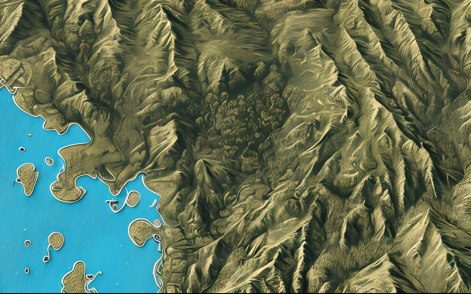 best quality,4k,8k,highres,masterpiece:1.2,ultra-detailed,realistic:1.37,complex military map,illustration,detailed terrain,topographic details,accurate scale,precise positioning,meticulous labels,vivid colors,realistic textures,studio lighting,detailed camo patterns,military symbols and icons,detailed roads and highways,shaded relief,high-quality printing,altitude contours,weather information,explicit legends,clear typography,varied land cover,realistic water bodies,tactical overlays,professional,powerful cartographic tool,authentic military feel,highly detailed settlements and buildings,accurate river networks,dense vegetation,lifelike mountains and hills,sharp focus,physically-based rendering,bokeh.