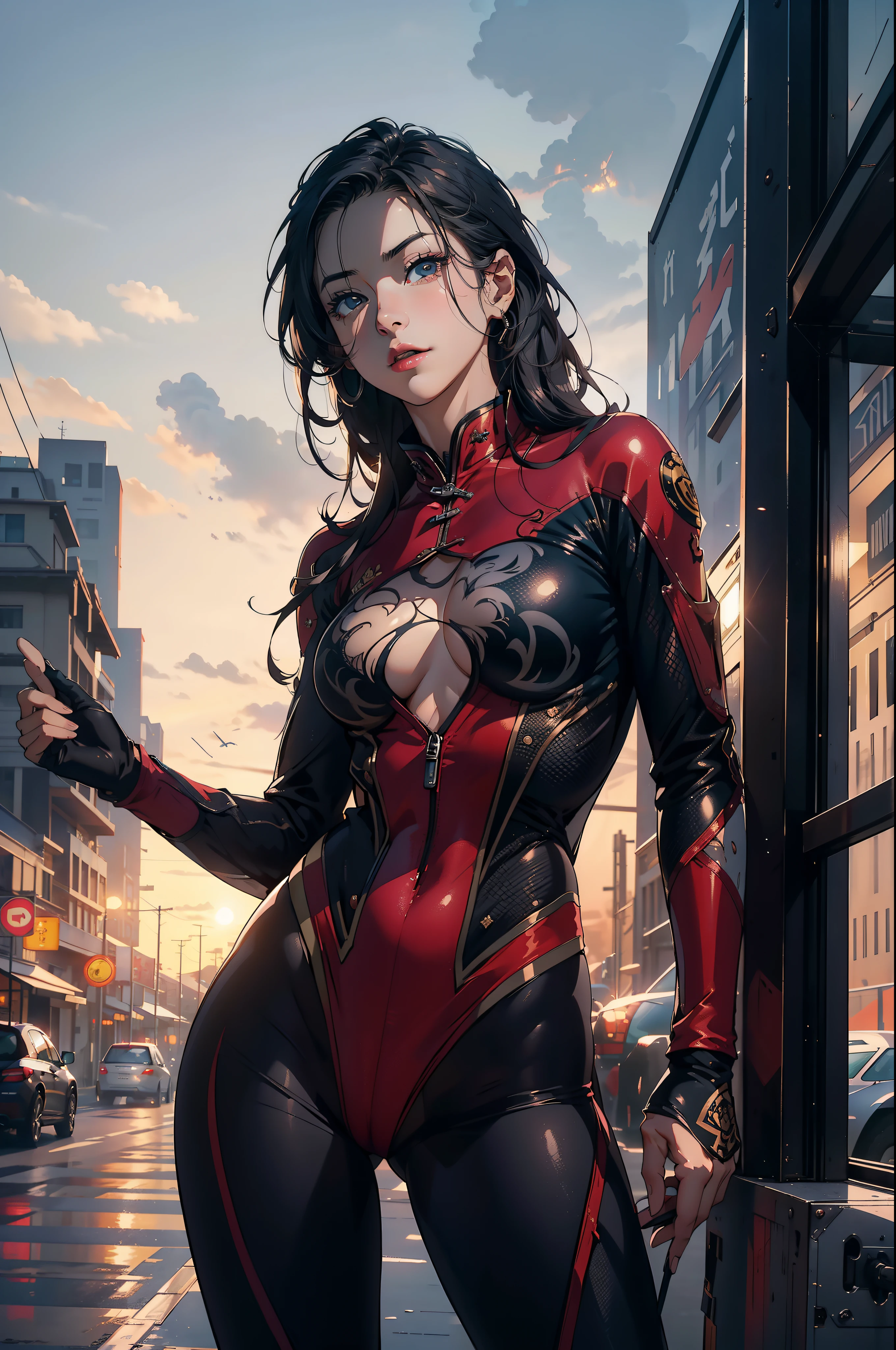 1female,41 years old,熟妇,A MILF,mature,plumw,extremely large bosom ,Pornographic exposure, 独奏,(Background with:The plane is in flight,Planes,inside of a cabin,) She has short silver hair,bobo head,Stand in the pilot's seat of the aircraft,seen from the front, hair straight, mostly cloudy sky,(((tmasterpiece),(Very detailed CG unity 8K wallpaper),best qualtiy,cinmatic lighting,detailed back ground,beatiful detailed eyes,Bright pupils,(Very fine and beautiful),(Beautiful and detailed eye description),ultra - detailed,tmasterpiece,)),facing at camera,A high resolution,ultra - detailed),revealing breasts,Bare genitalia, Bulge,legs are open,Raised sexy,Camel toes,Flushed complexion,Open-mouthed,frontage,us airforce,Aviator,(Wearing:Dark green cheongsam,Black pantyhose)The upper part of the body