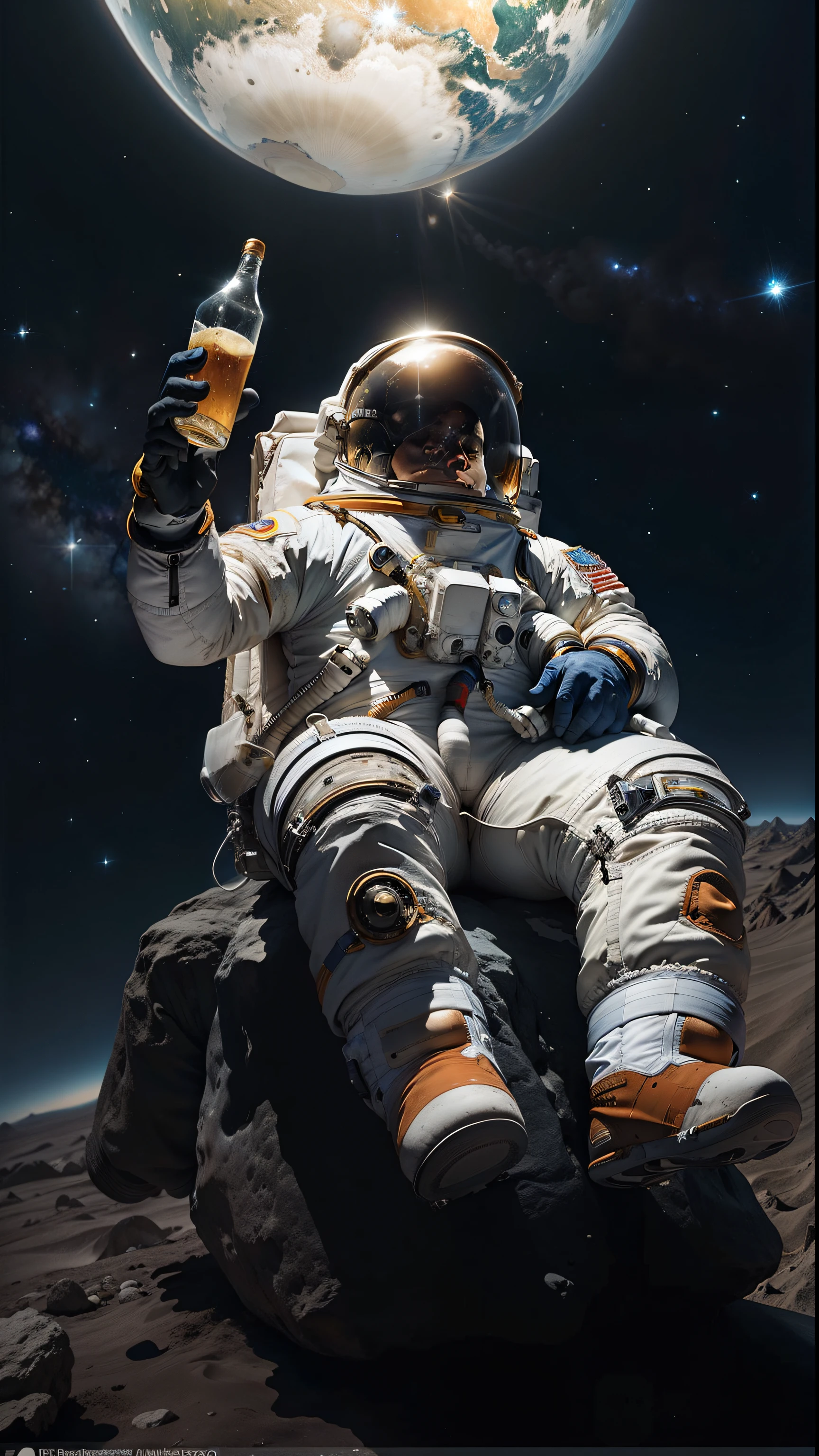 astronaut sitting on a rock with beer in hand, An astronaut relaxing in space, Astronauta na Lua, um astronautaa dando um sinal de paz, astronauta, 🚀🚀🚀, um astronautaa, An astronaut in space, Astronaut in Space, paper awesome wallpaper, Na lua, vazado da nasa, An astronaut floating in space, astronautaa floating in space, Astronauta encalhado no planeta