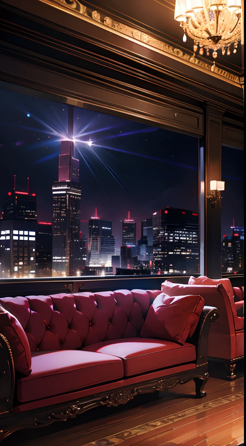 (tmasterpiece,high resolution,ultra - detailed:1.0),Extremely detailed CG,Unity 8k wallpaper,Complicated details,modern bar, (Nightclub:1.3), Wine cabinet,sofa,color difference, Depth of field,dramatic shadow,Ray tracing,Best quality