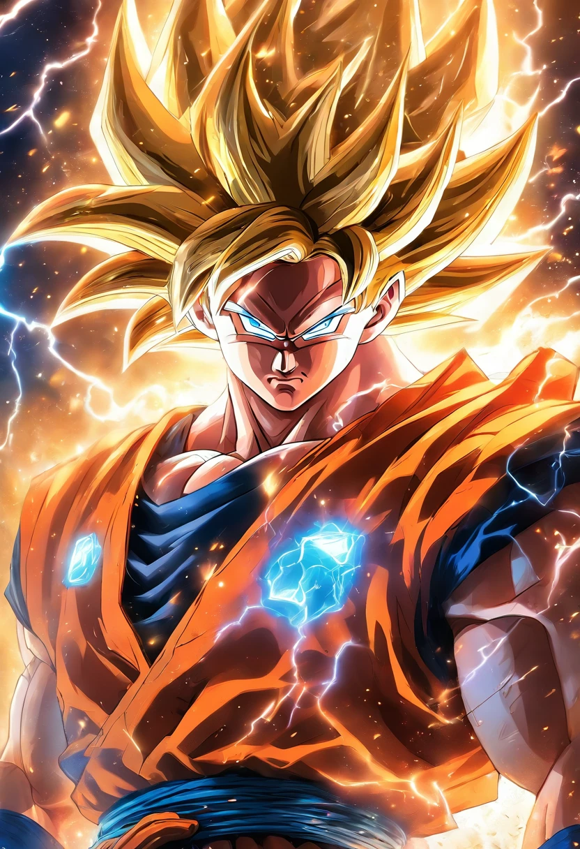 Goku fused with thor