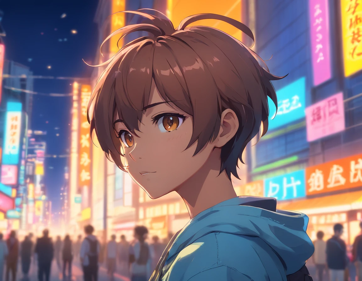Monster Boy, Caramel Brown skin, Bald Hairstyle, Streetwear, Full Slime Body, neon colors, risa loca, malvada, (best quality,4k,8k,highres,masterpiece:1.2), ultra-detailed, (realistic,photorealistic,photo-realistic:1.37), HDR, UHD, studio lighting, extreme detail description, professional, vivid colors, bokeh, concept artists, glowing neon lights