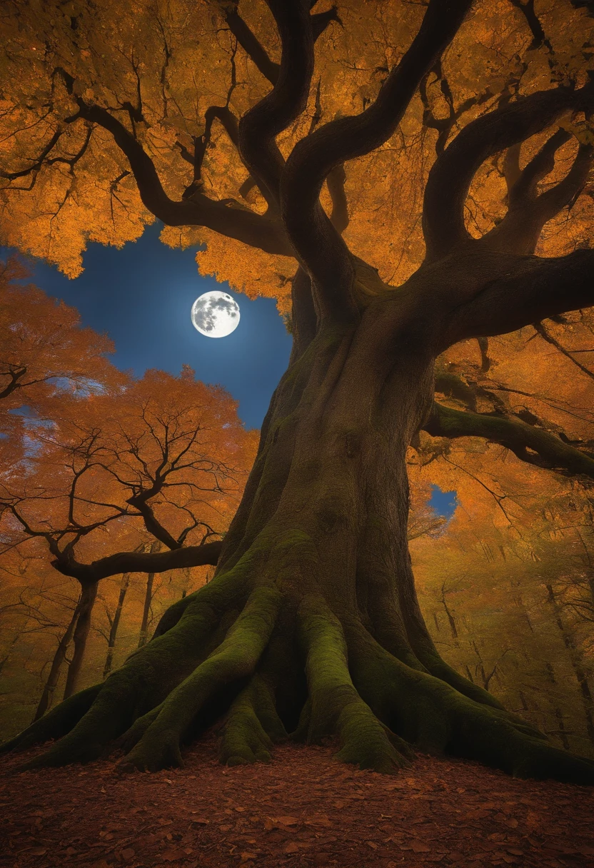 Among the stories told was the legend of a giant tree in the center of the woods, a "Moon Tree", que se dizia ser capaz de realizar desejos.