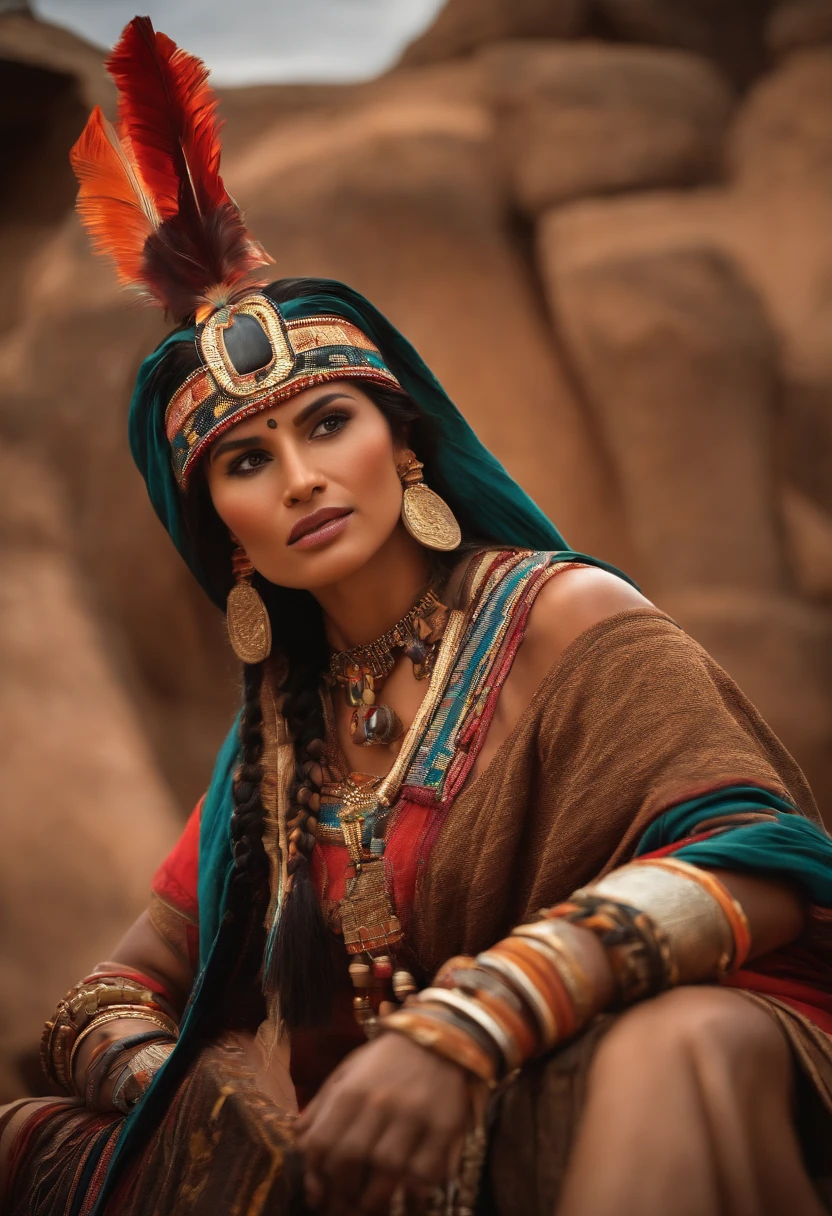(best quality), (High-definition), pressure interview, Inca Empire