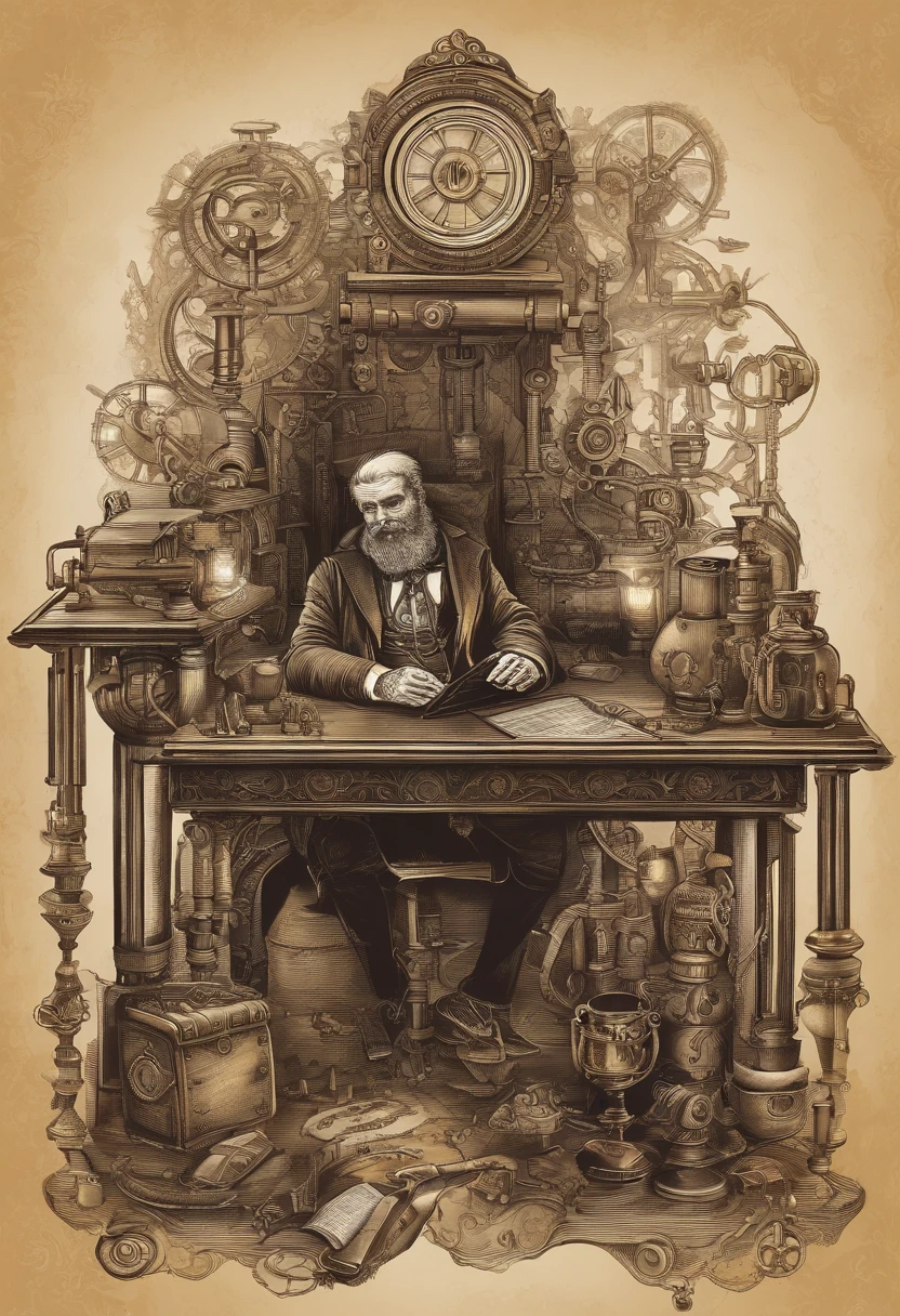 desenho animado de um homem em um capuz sentado em uma mesa com um laptop, com capuz, 3d illustration, 3 d illustration, hacker, arte de fundo, Detailed 3d illustration, usando um capuz escuro, 3D digital illustration, matte digital illustration, animado ainda, random background scene, em um moletom preto, Retrato Lofi, 3D matte illustration