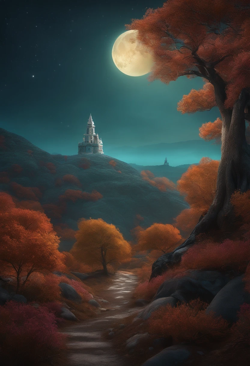 Certo dia, they set out on a journey to find the Moon Tree and make their requests.