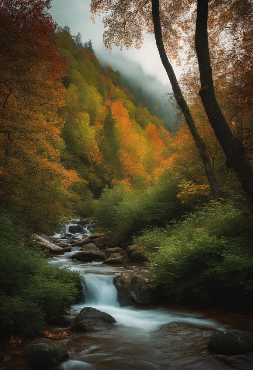 They navigated streams, climbed hills, and explored secret trails until they finally reached the heart of the woods.