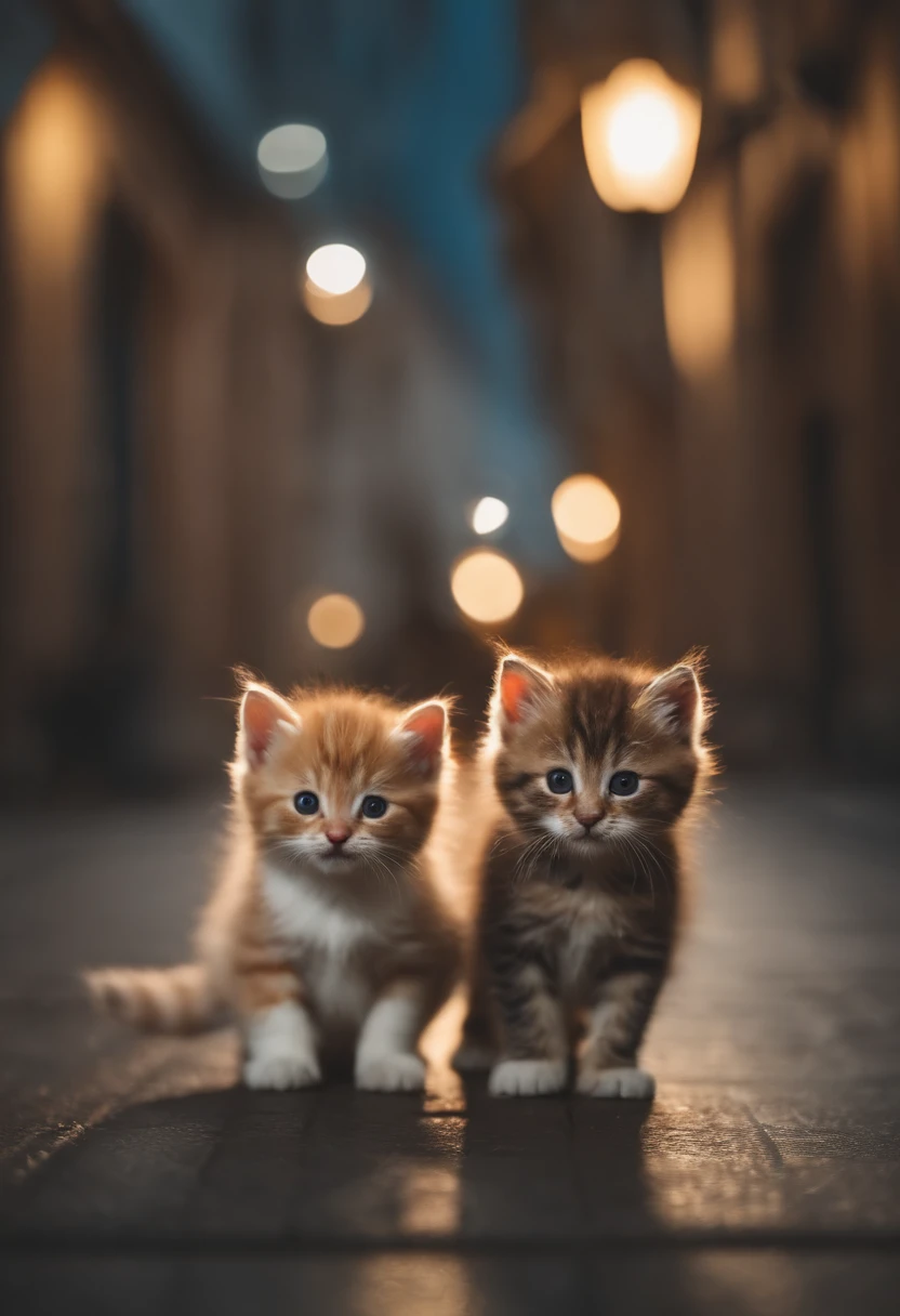 I have two little kittens, a cute little cat, cute kittens, Cutest, Incredibly cute, Adorable and cute, And cute and lovely. They are walking down the street with backpacks, Walking together, commute, Proudly walk down the street, And the cat is walking. They are cute in the style of 🍂 and 🍁, Adorable and cute, Cute and adorable, oh, nice and cute. They are known as real-life Tom and Jerry.