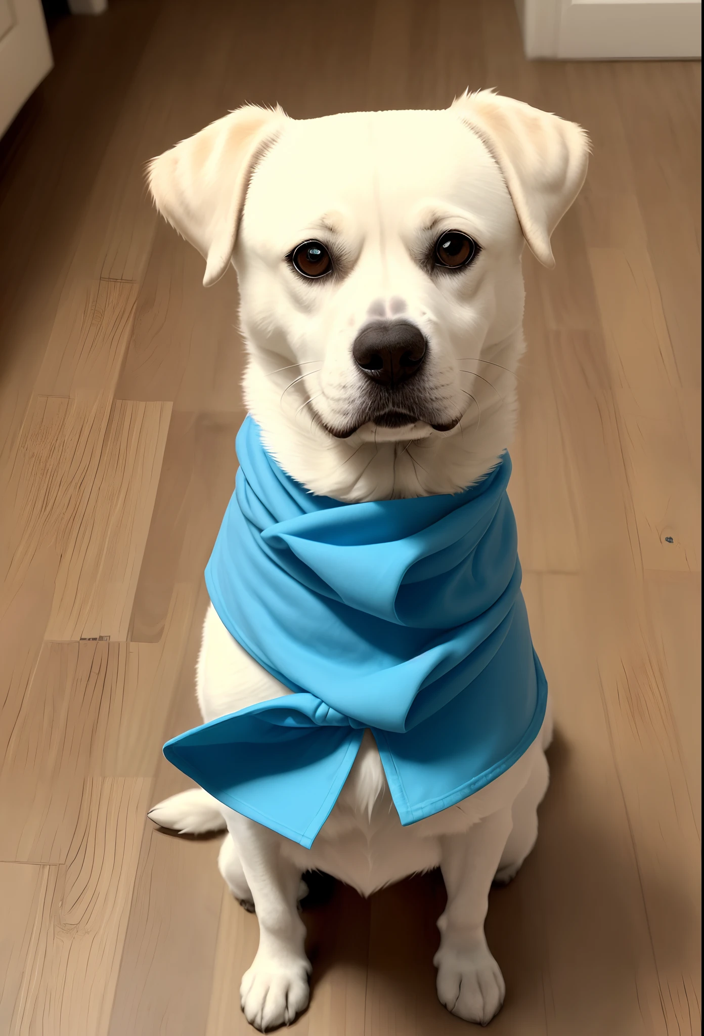 Smurf dog