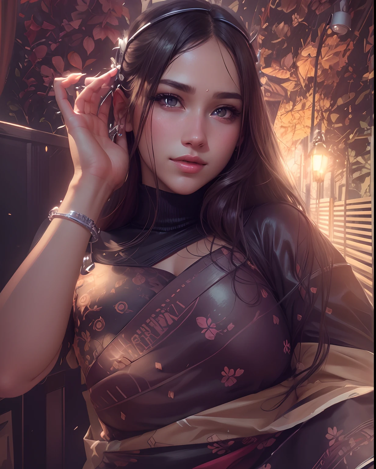 Beautiful girl ultra realistic, --v 4