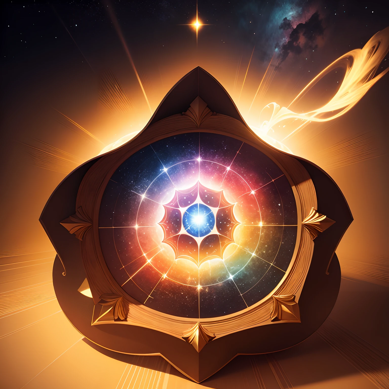 Cubo de santo|, A cosmic source of knowledge, irradiando amor e luz divina.