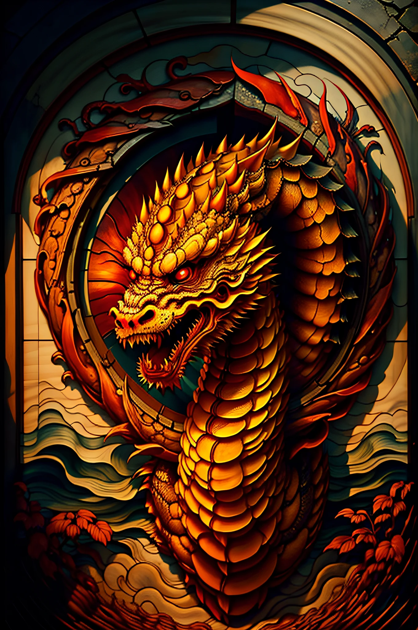 A ancient chinese dragon, st41nedg