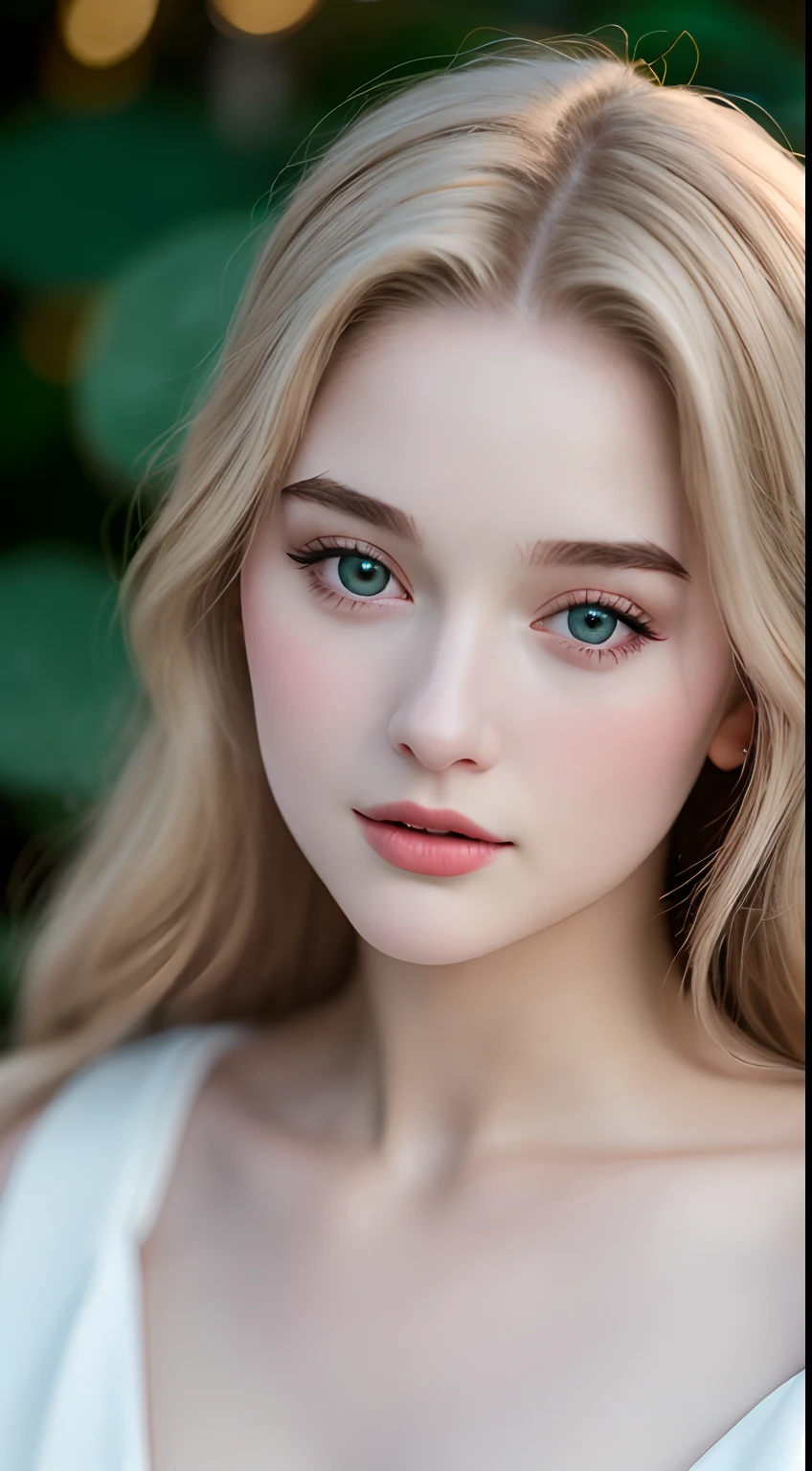 Foto RAW, elfo feminino realista, parece Grace Van Patten, Olhos bonitos, beleza encantadora, closeup de corpo inteiro, seios nus, fundo na cidade, (pele altamente detalhada: 1.2), 8k UHD, DSLR, soft-lighting, alta qualidade, grain of film, Fujifilm XT3