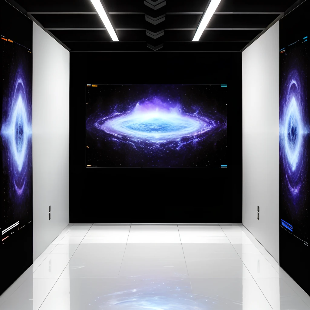 Digital Media Art Interactive Installation Sense of space