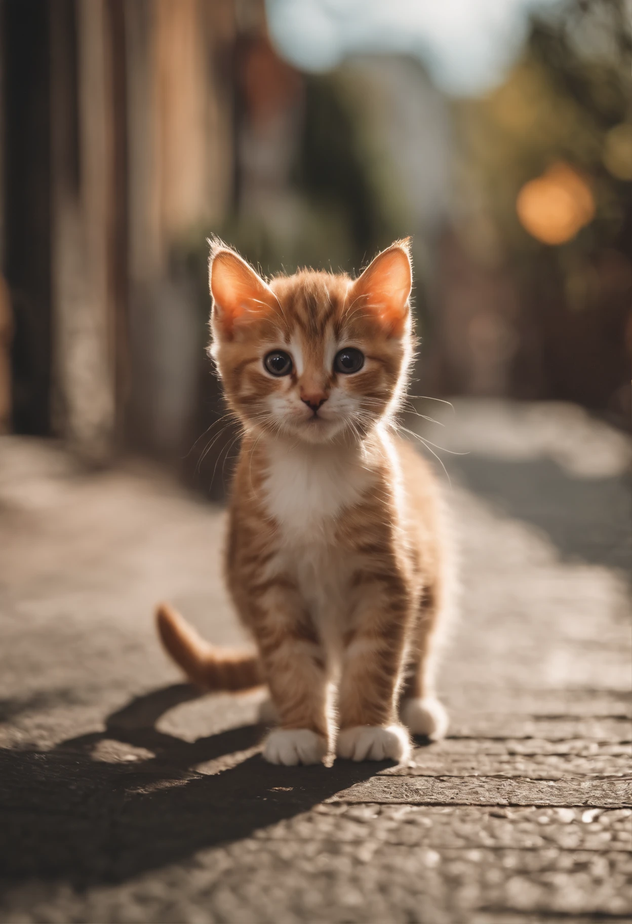 I have two little kittens, a cute little cat, cute kittens, Cutest, Incredibly cute, Adorable and cute, And cute and lovely. They are walking down the street with backpacks, Walking together, commute, Proudly walk down the street, And the cat is walking. They are cute in the style of 🍂 and 🍁, Adorable and cute, Cute and adorable, oh, nice and cute. They are known as real-life Tom and Jerry.
