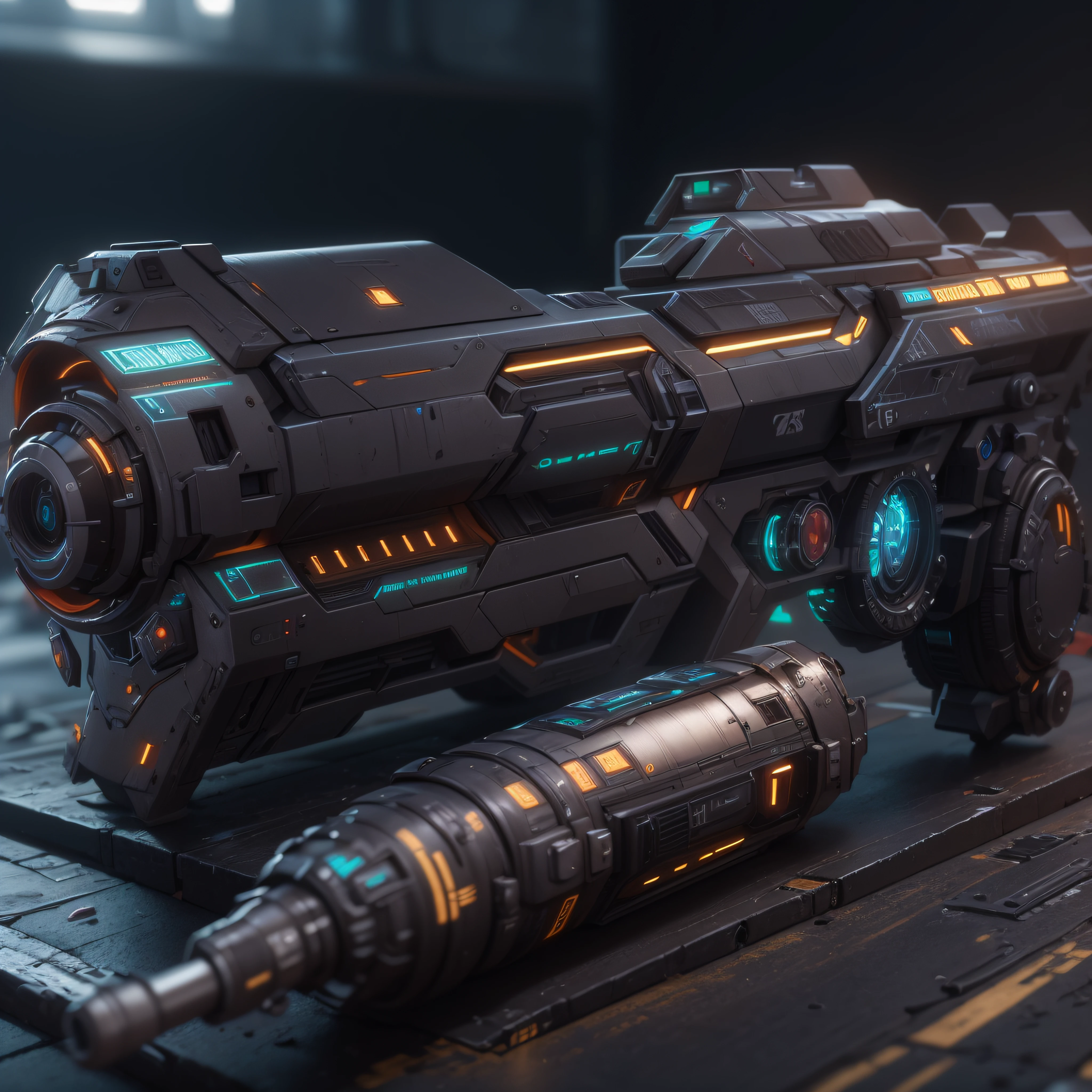futuristic Weapons, Plasma Annihilator, photo-realistic, octane render, unreal engine, ultra-realistic
