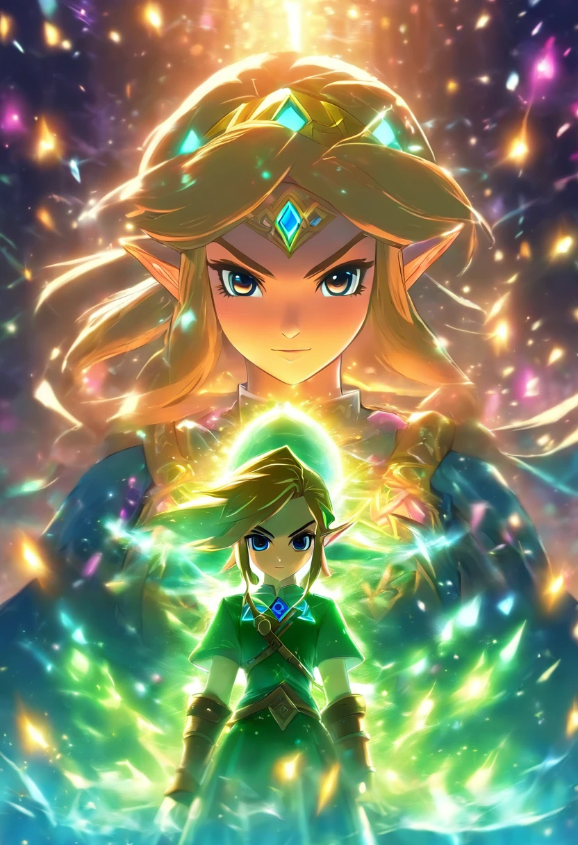 Masterpiece, meilleur_quality, 1fille, seulement, Princesse Zelda, Nintendo, The Legend of Zelda, Albw