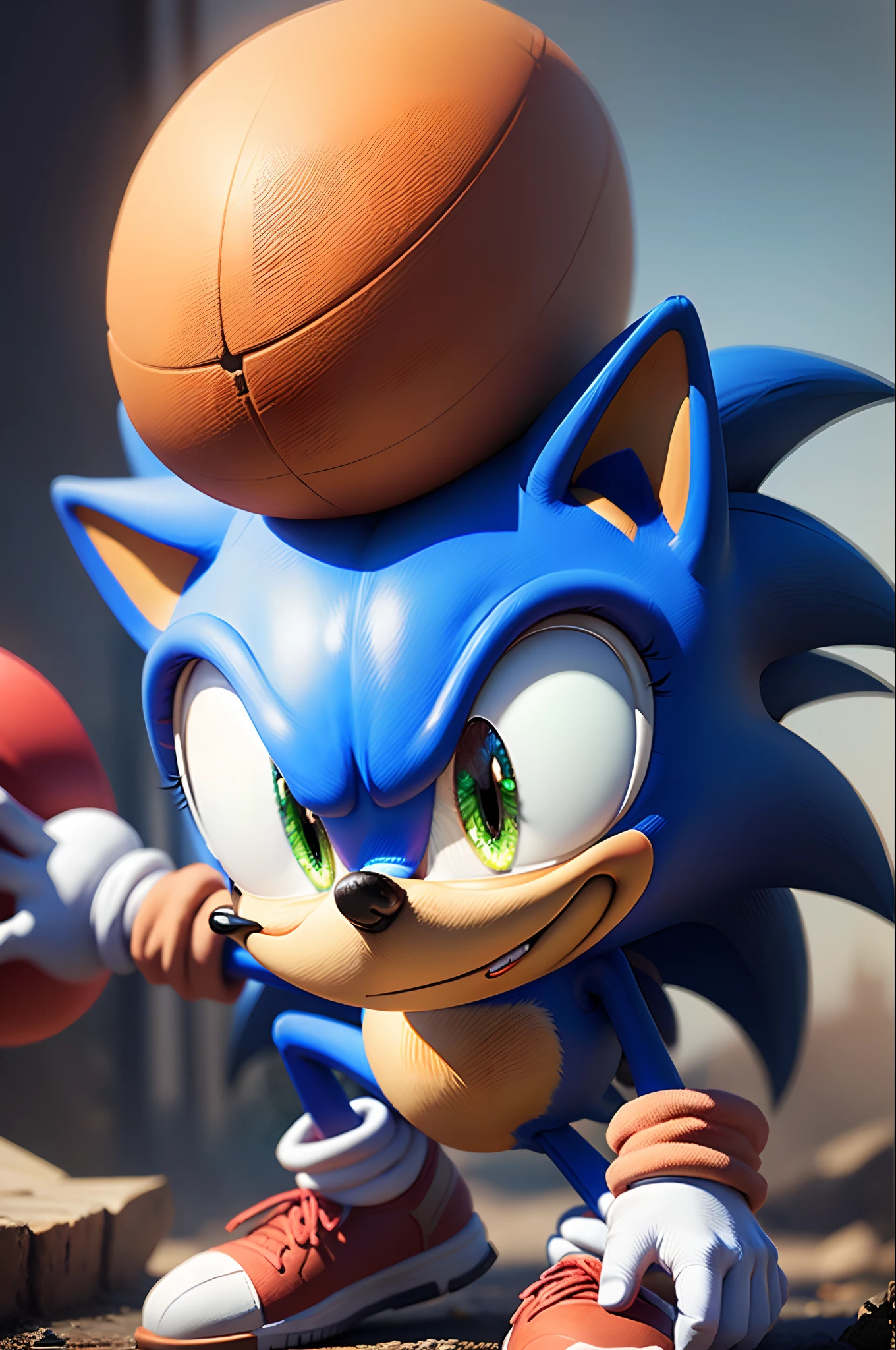 Sonic the hedgehog in Fortnite