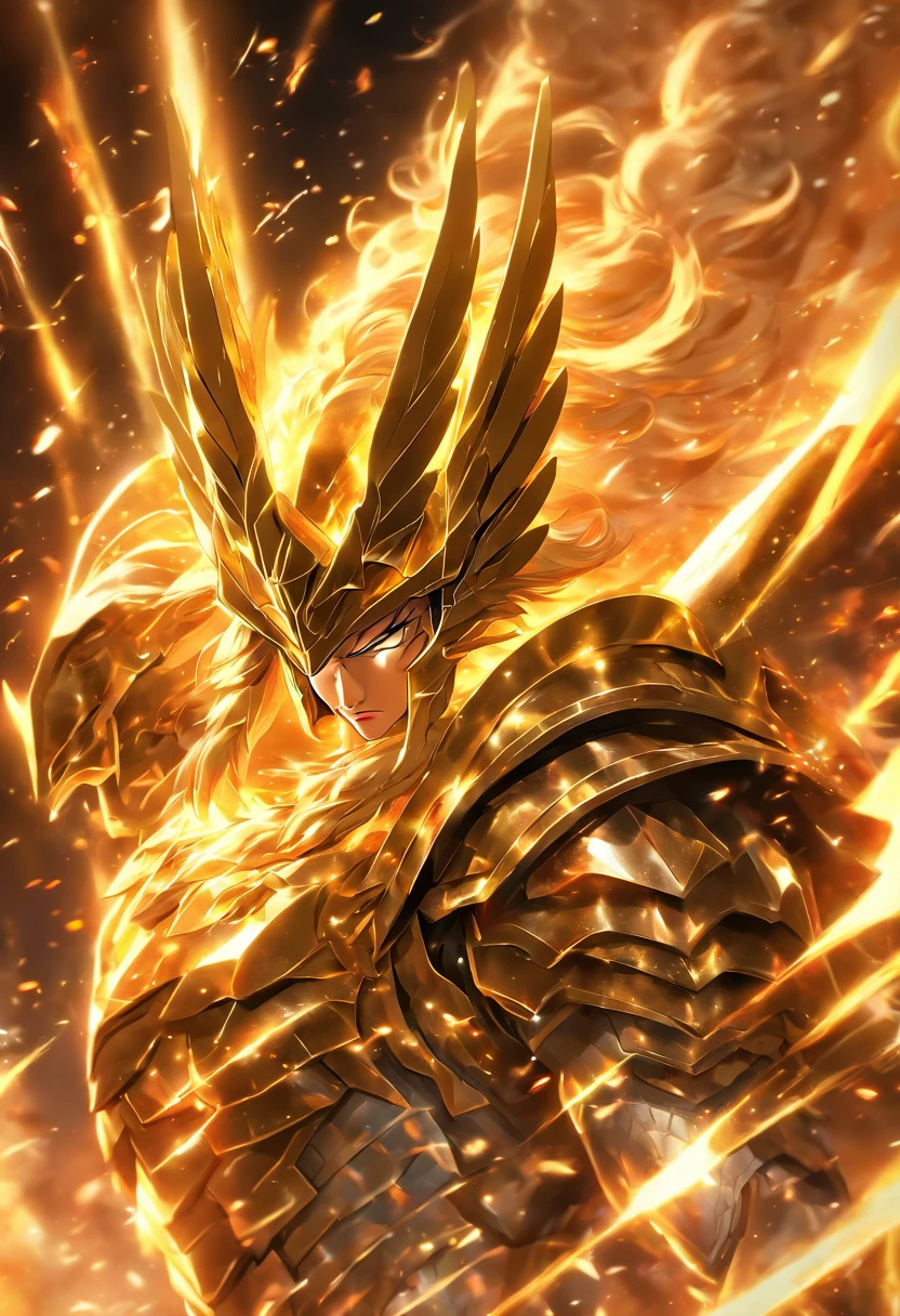 Warriors dressed in Pegasus' silver delicate armor burn the small universe,Burst out with amazing power, At the same time, shoot forward at the speed of light the Pegasus meteor swarm,The scene is impressive,Just the right shot,Perfect storyboard,In perfect motion graphics