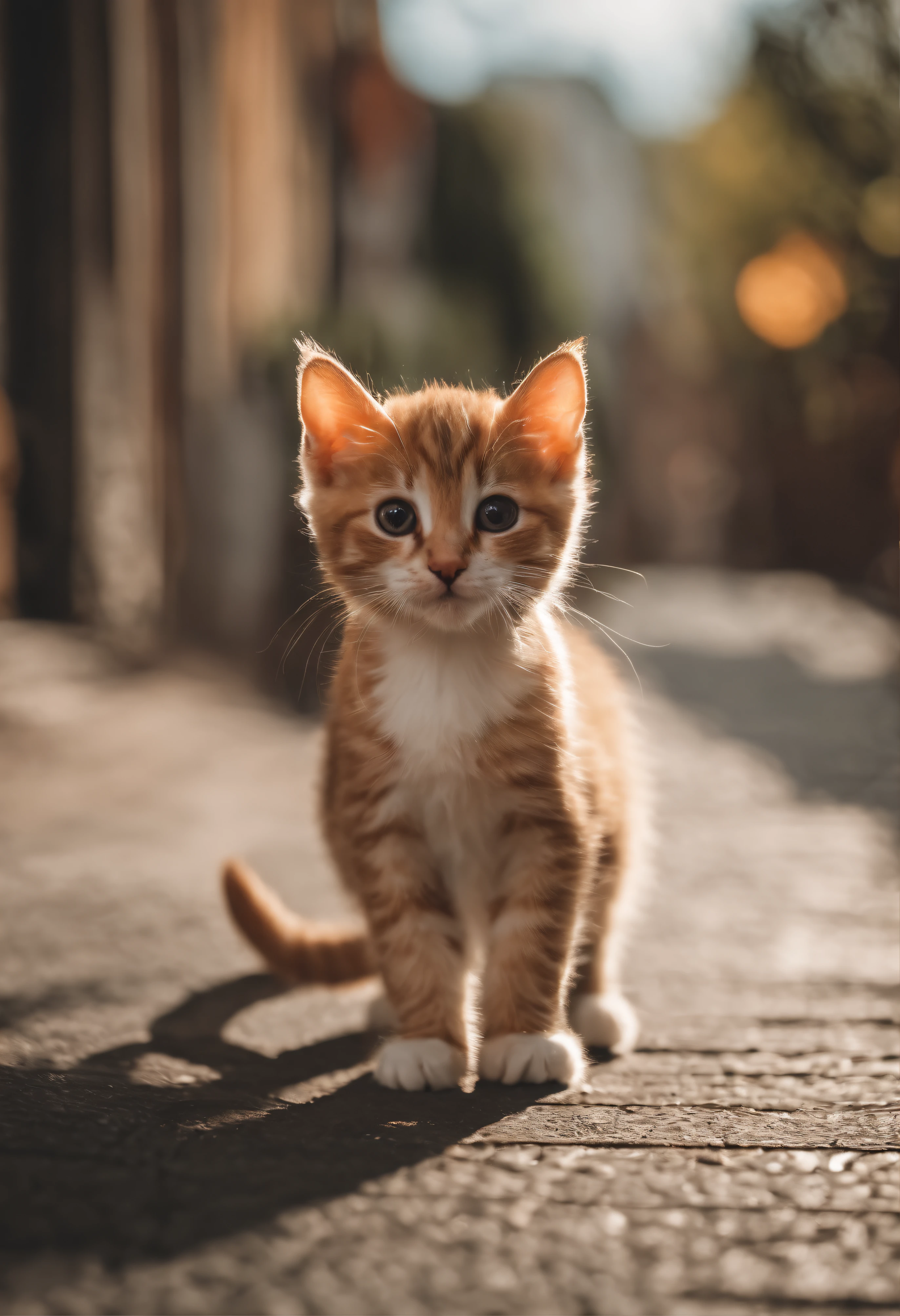 I have two little kittens, a cute little cat, cute kittens, Cutest, Incredibly cute, Adorable and cute, And cute and lovely. They are walking down the street with backpacks, Walking together, commute, Proudly walk down the street, And the cat is walking. They are cute in the style of 🍂 and 🍁, Adorable and cute, Cute and adorable, oh, nice and cute. They are known as real-life Tom and Jerry.