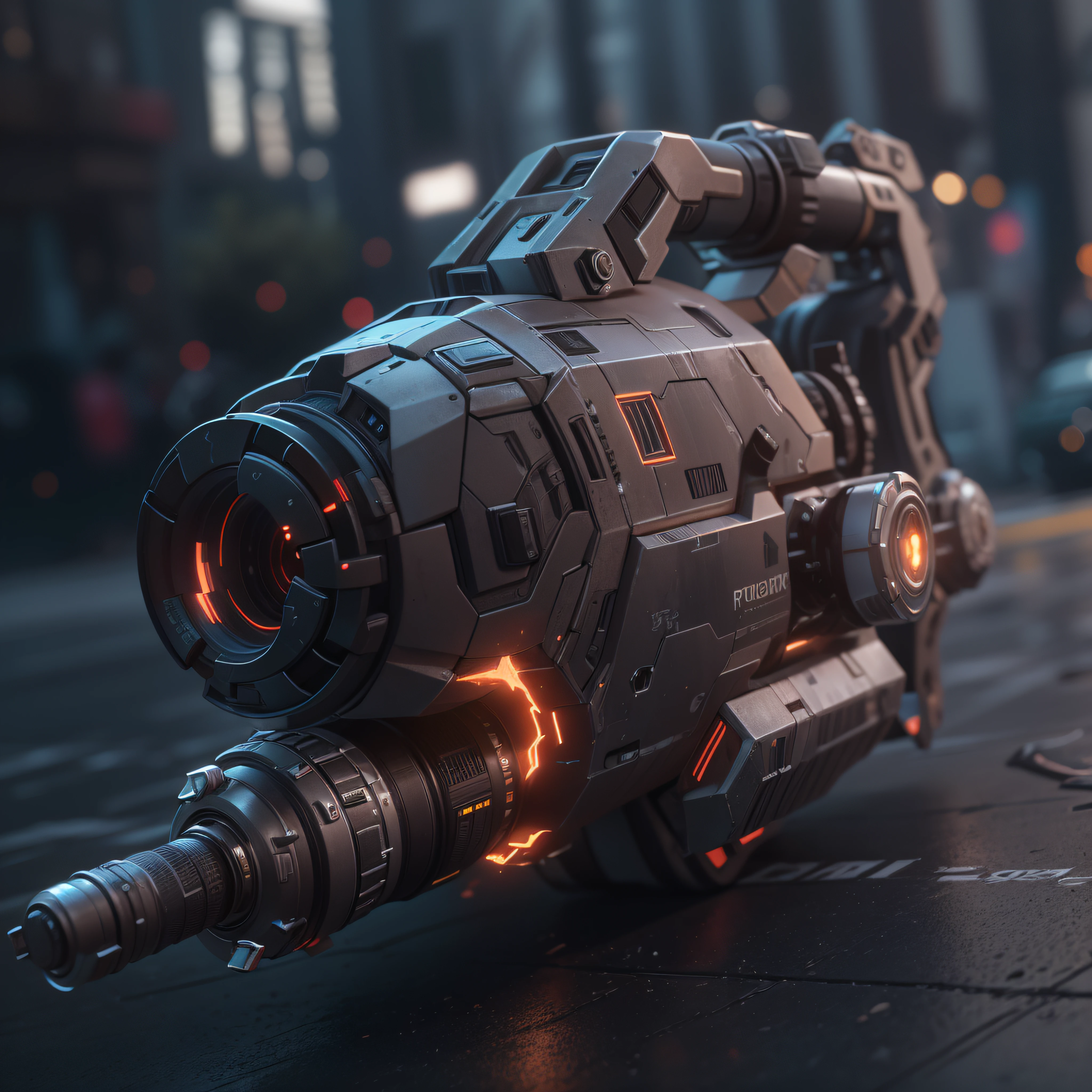 futuristic Weapon, Plasma Annihilator, photo-realistic, octane render, unreal engine, ultra-realistic