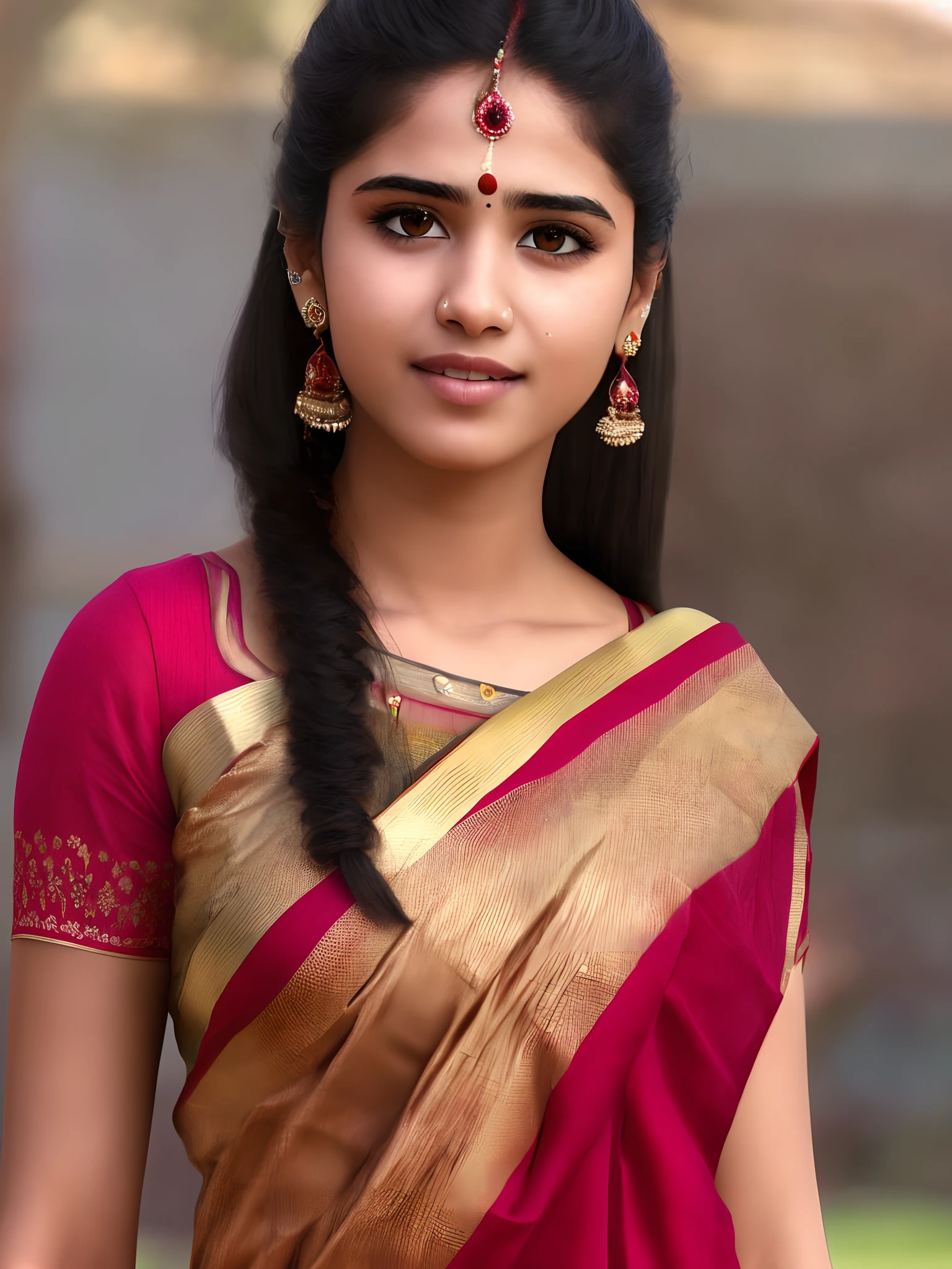 Highly realistic indian college girl
